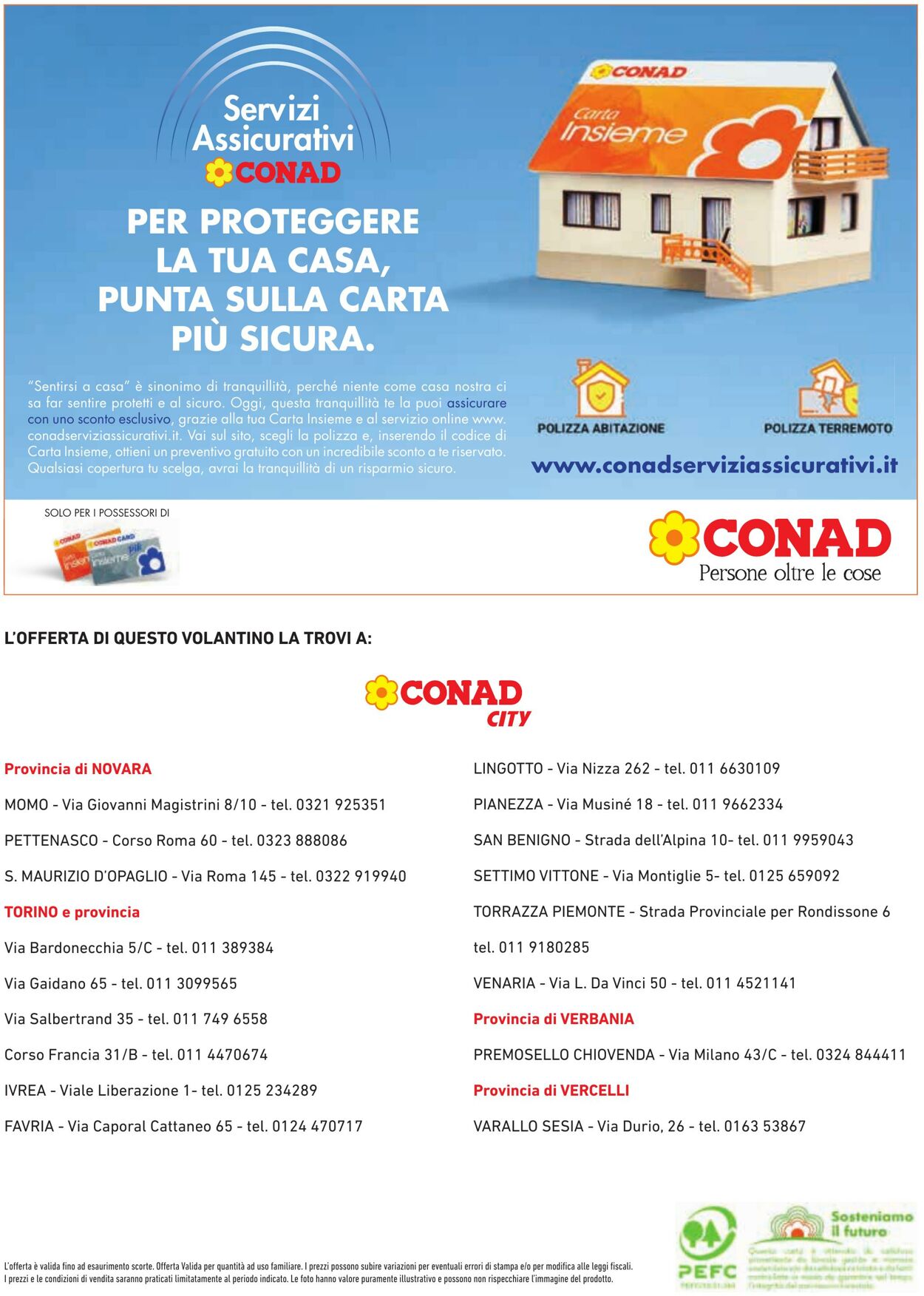 Volantino Conad 25.05.2023 - 21.06.2023