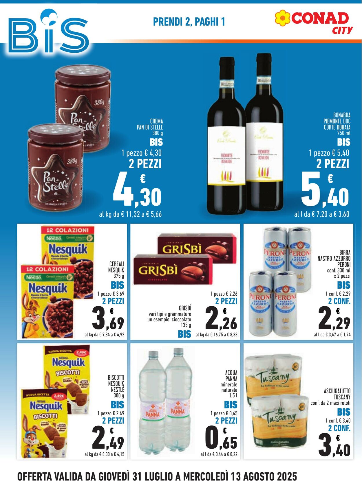 Volantino Conad 08.08.2025 - 08.08.2025