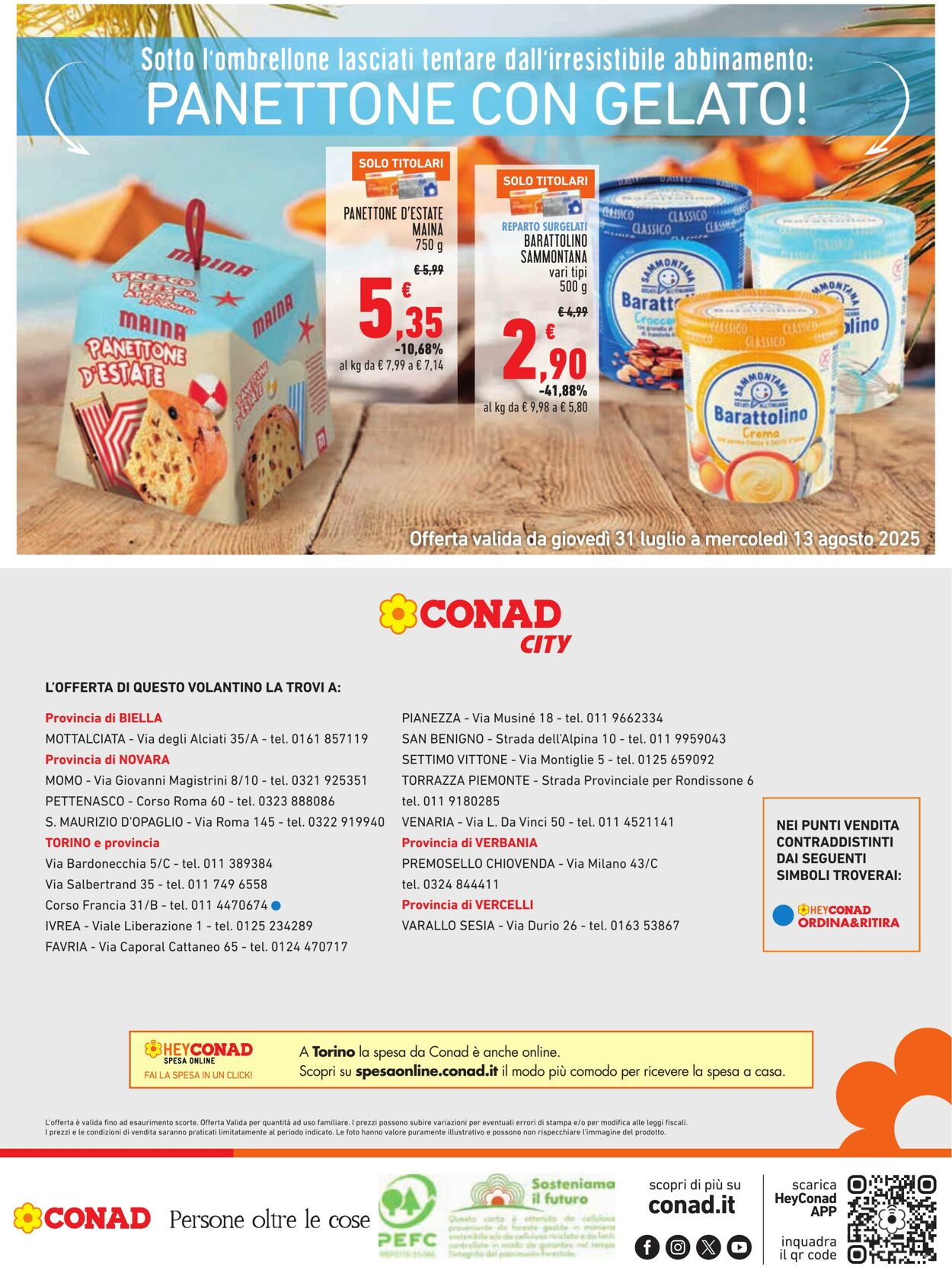 Volantino Conad 08.08.2025 - 08.08.2025