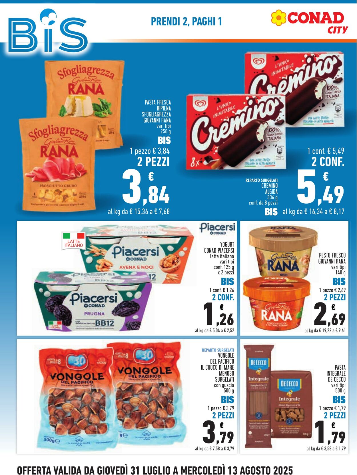 Volantino Conad 04.08.2025 - 04.08.2025