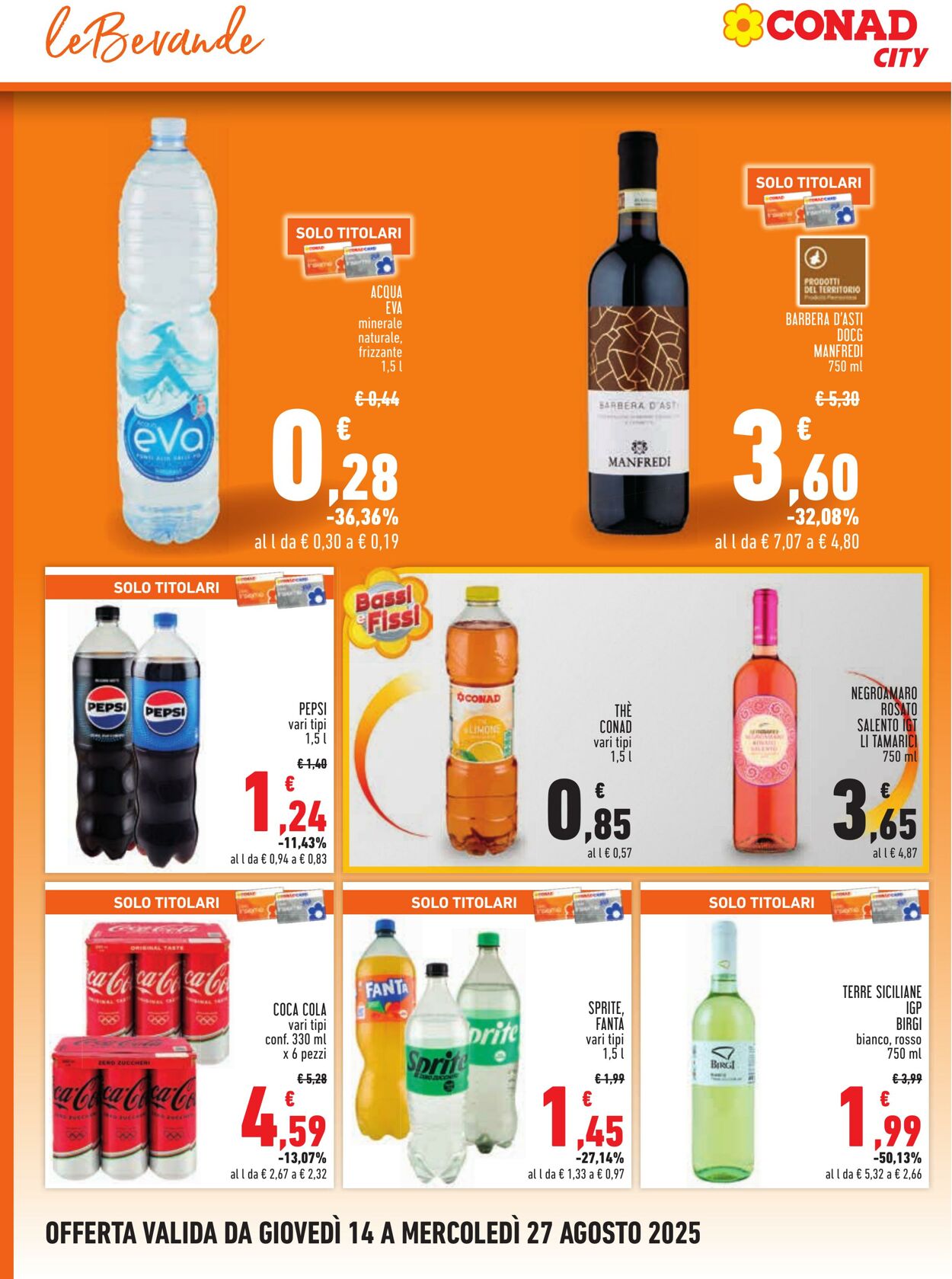 Volantino Conad 13.08.2025 - 13.08.2025