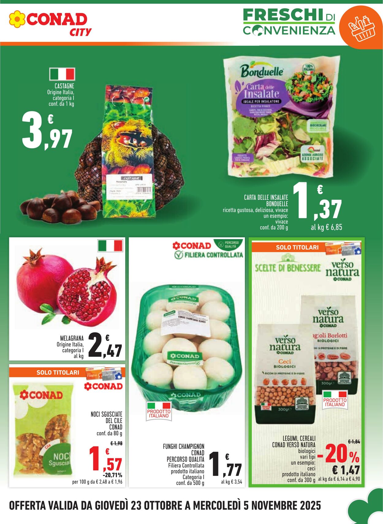 Volantino Conad 24.10.2025 - 24.10.2025