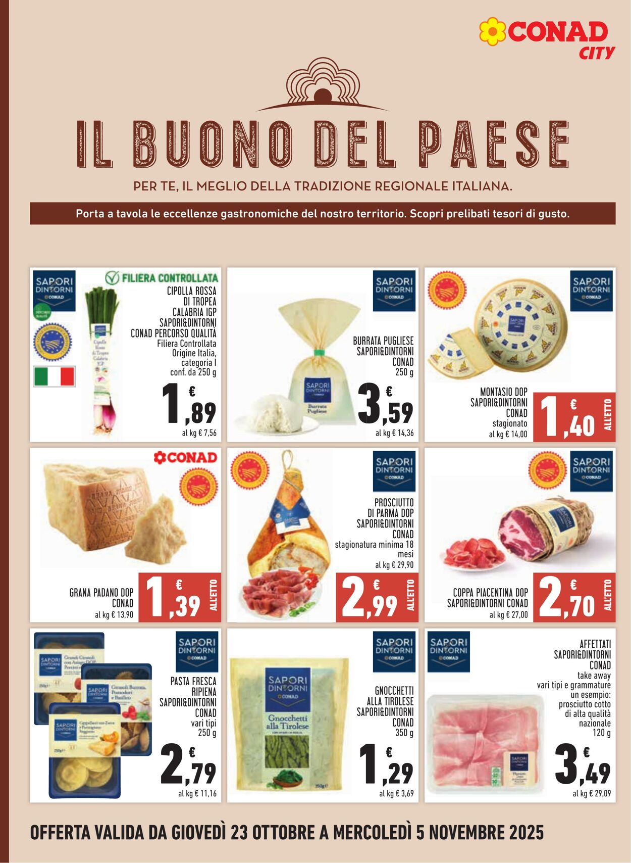 Volantino Conad 24.10.2025 - 24.10.2025