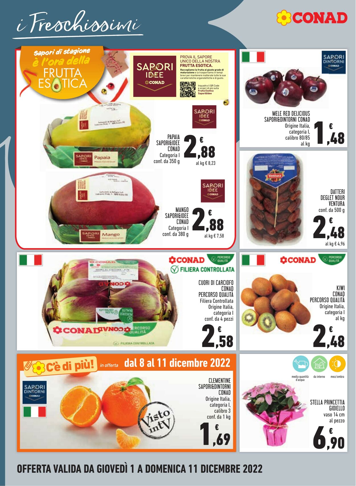 Volantino Conad 01.12.2022 - 11.12.2022