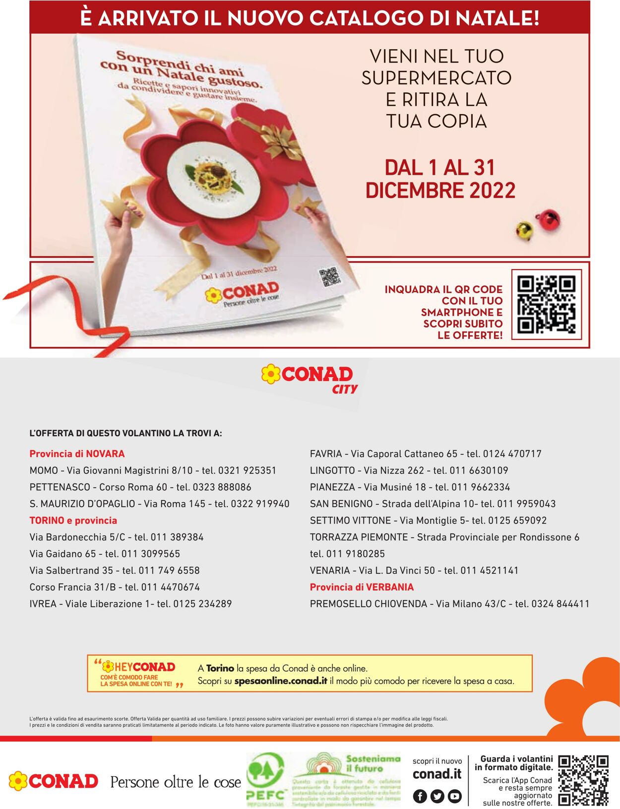 Volantino Conad 01.12.2022 - 11.12.2022