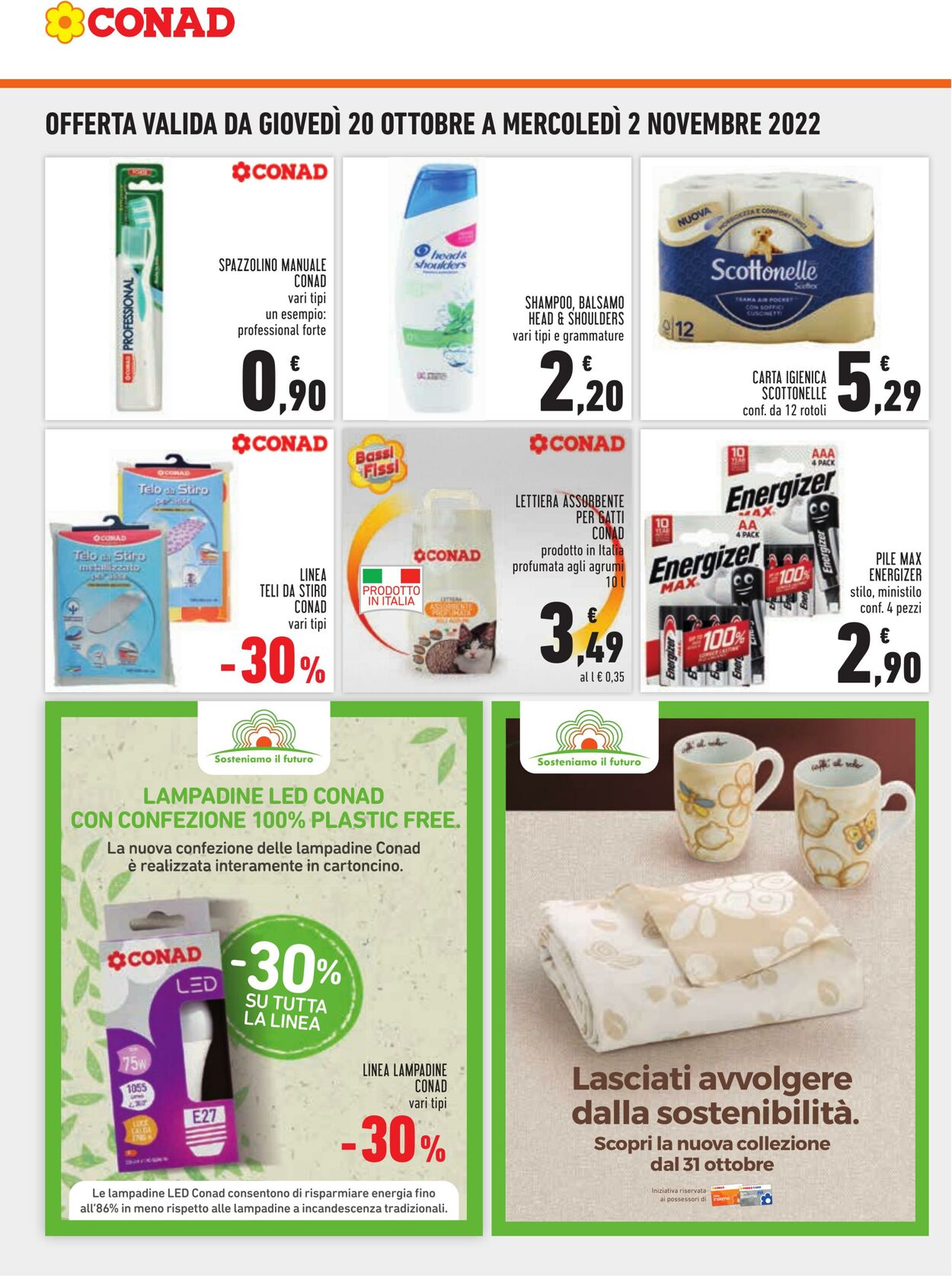 Volantino Conad 20.10.2022 - 02.11.2022