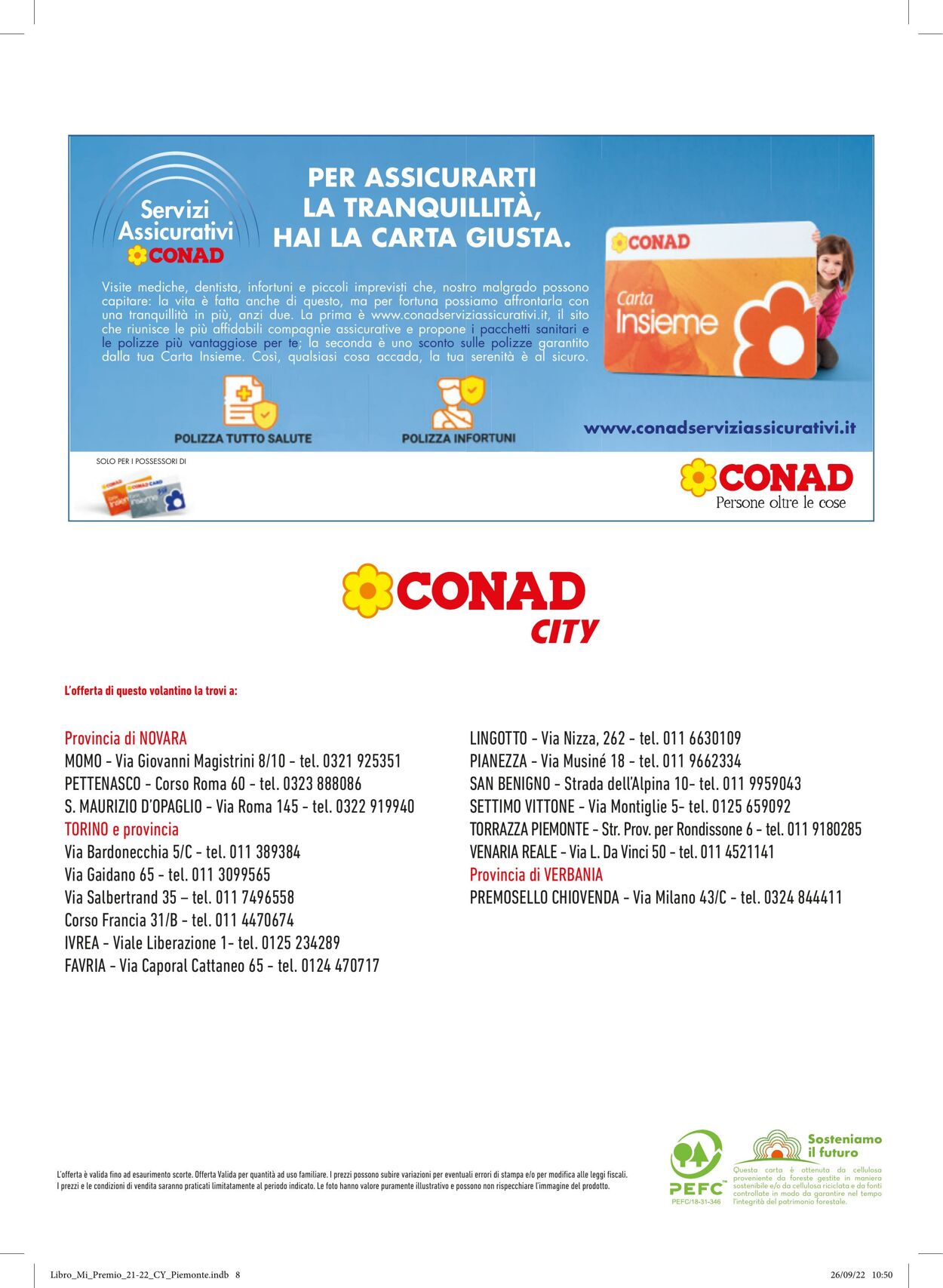 Volantino Conad 06.10.2022 - 02.11.2022