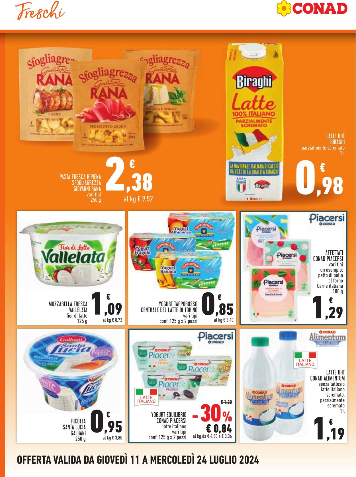 Volantino Conad 11.07.2024 - 24.07.2024