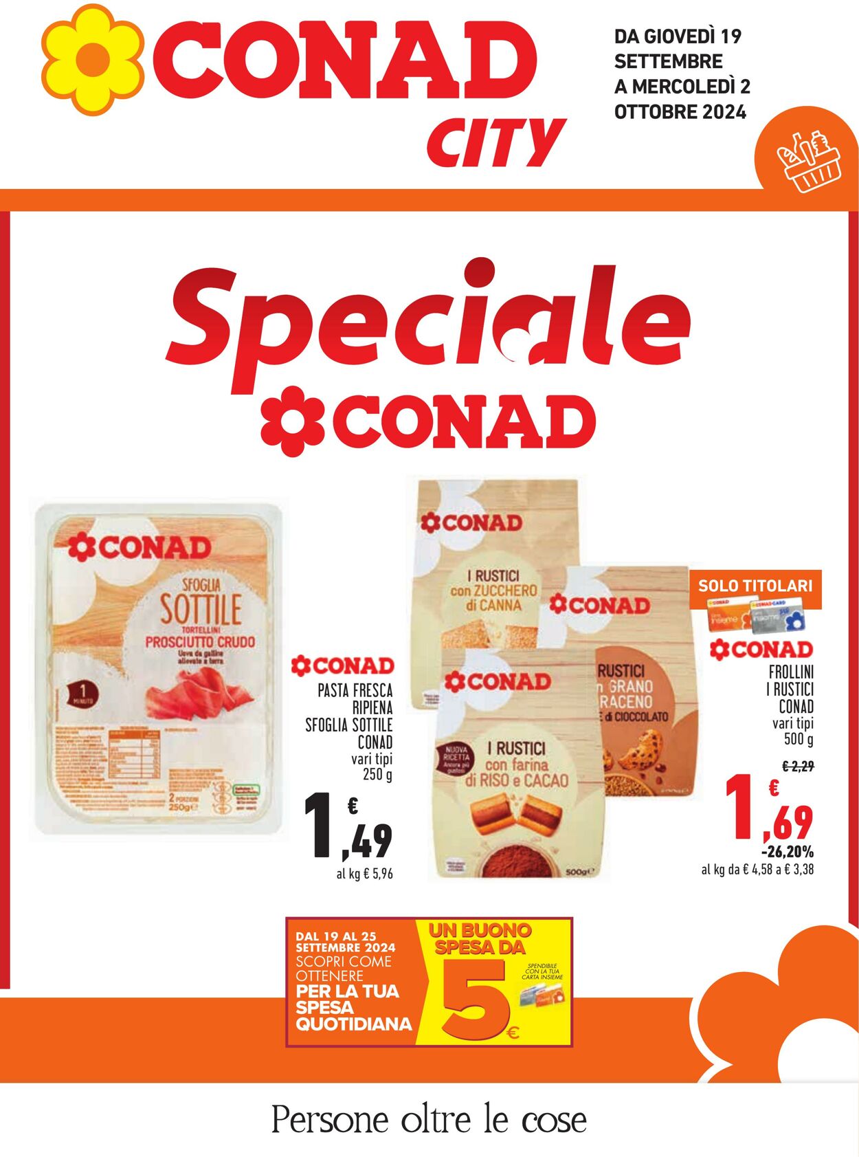 Volantino Conad 19.09.2024 - 02.10.2024