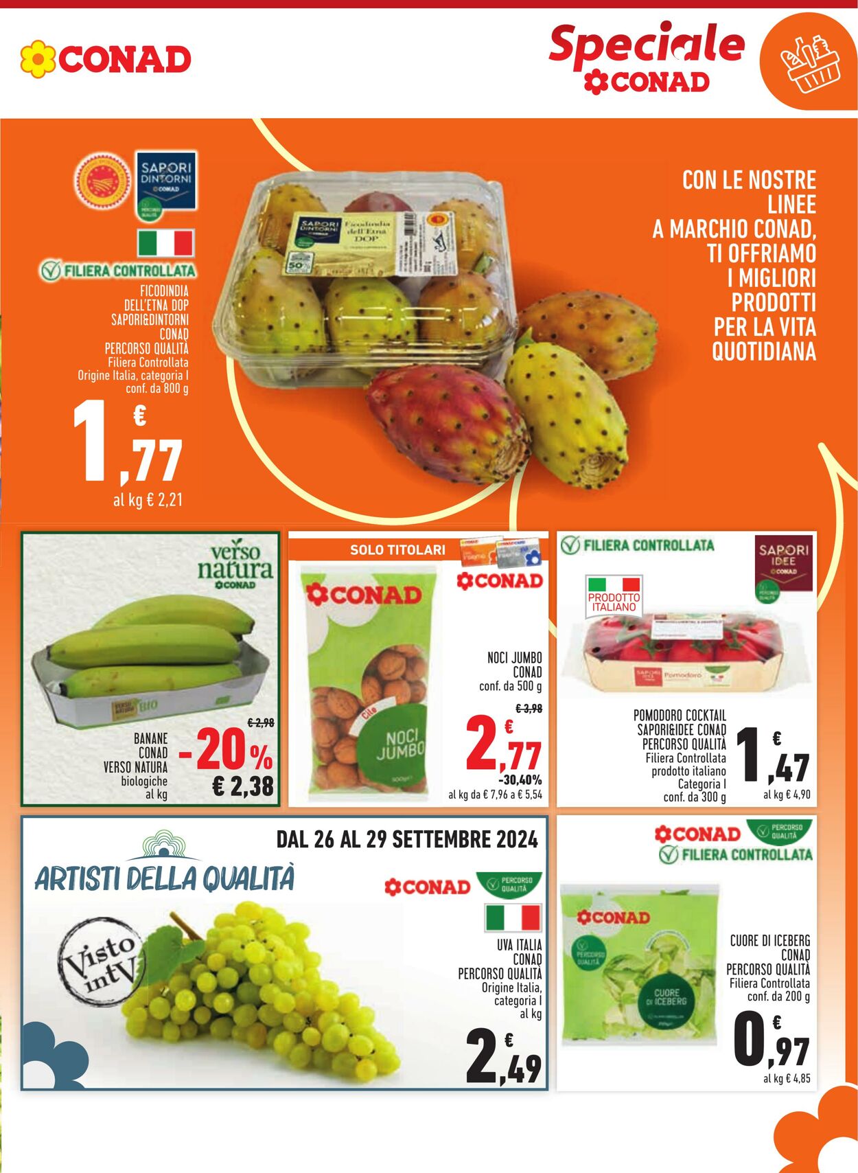 Volantino Conad 19.09.2024 - 02.10.2024