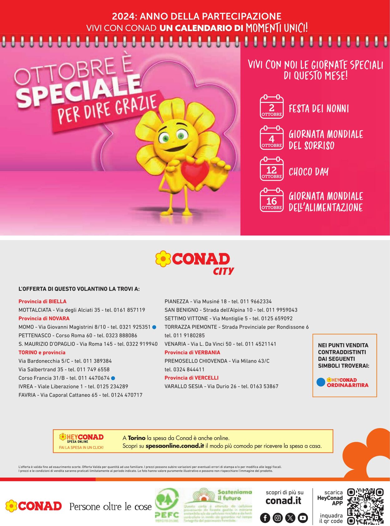 Volantino Conad 19.09.2024 - 02.10.2024