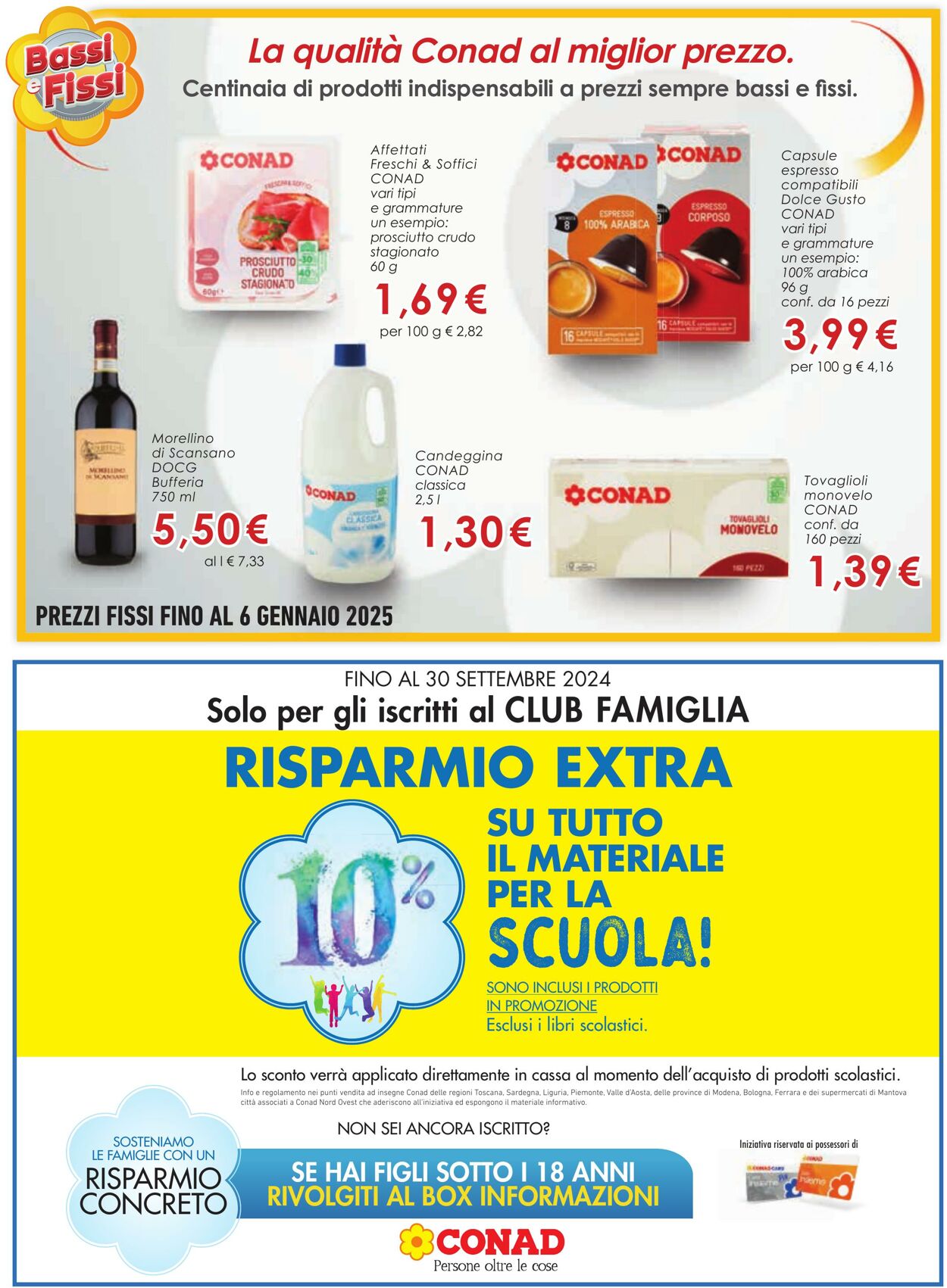 Volantino Conad 19.09.2024 - 02.10.2024