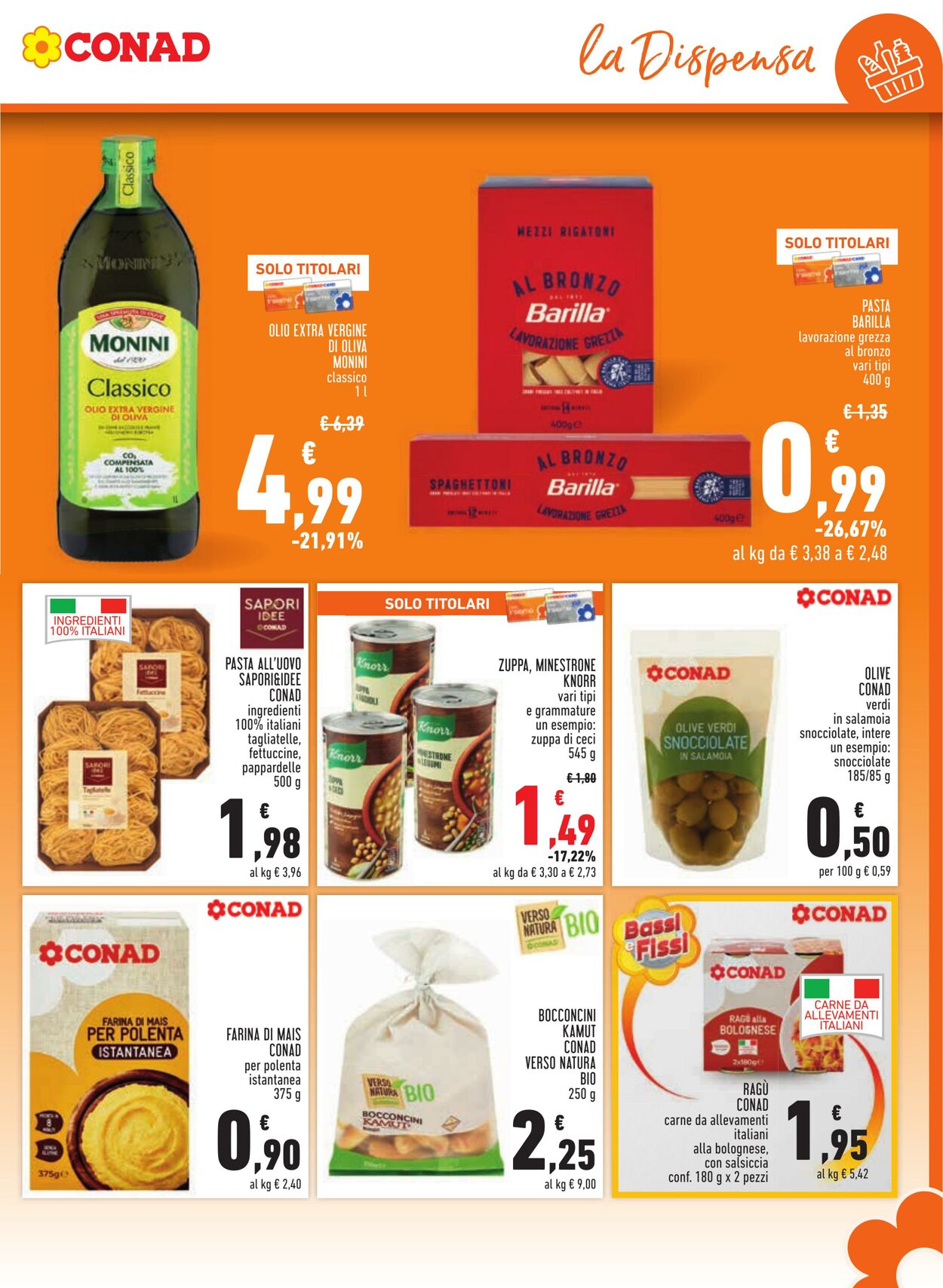 Volantino Conad 05.01.2023 - 18.01.2023