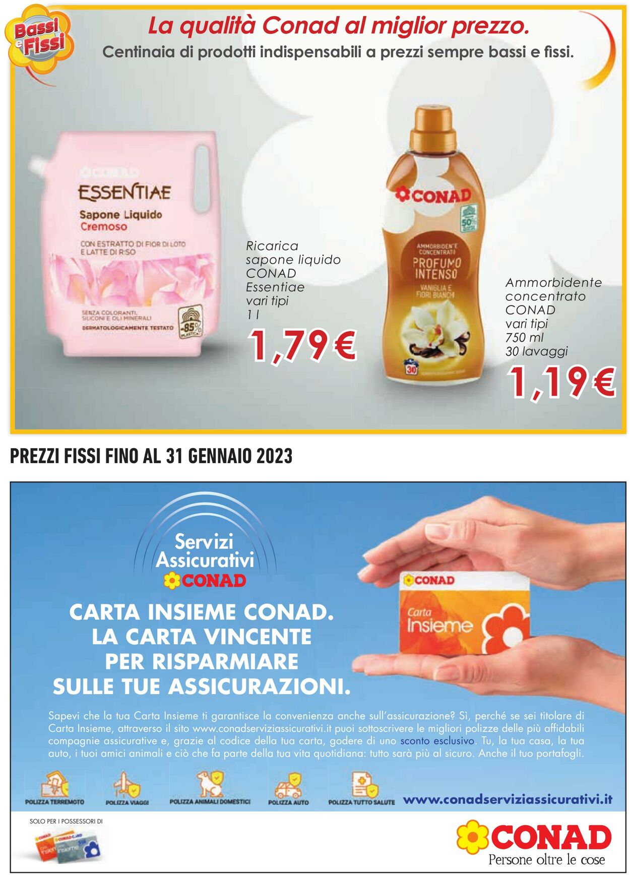 Volantino Conad 05.01.2023 - 18.01.2023