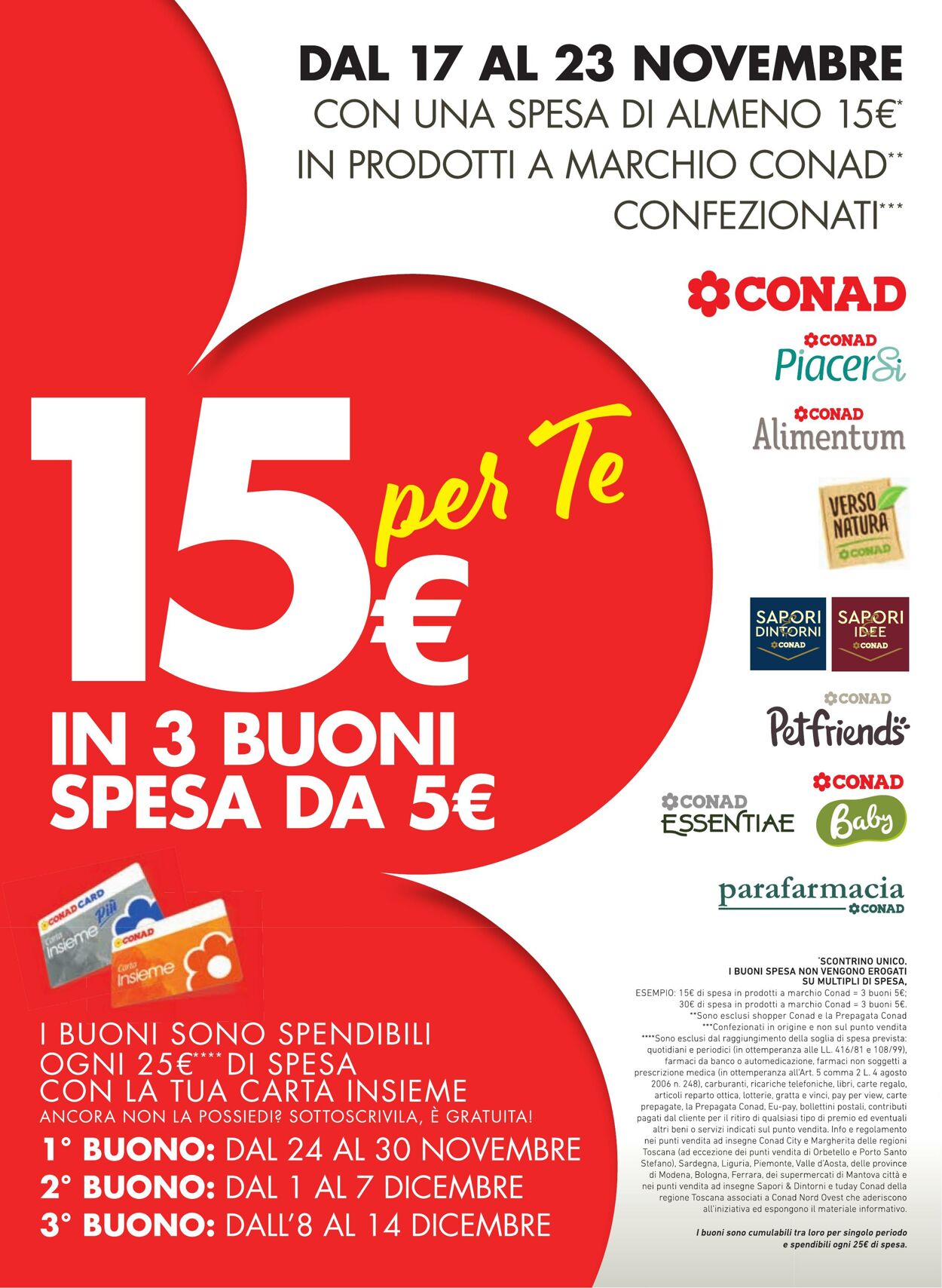 Volantino Conad 17.11.2022 - 30.11.2022