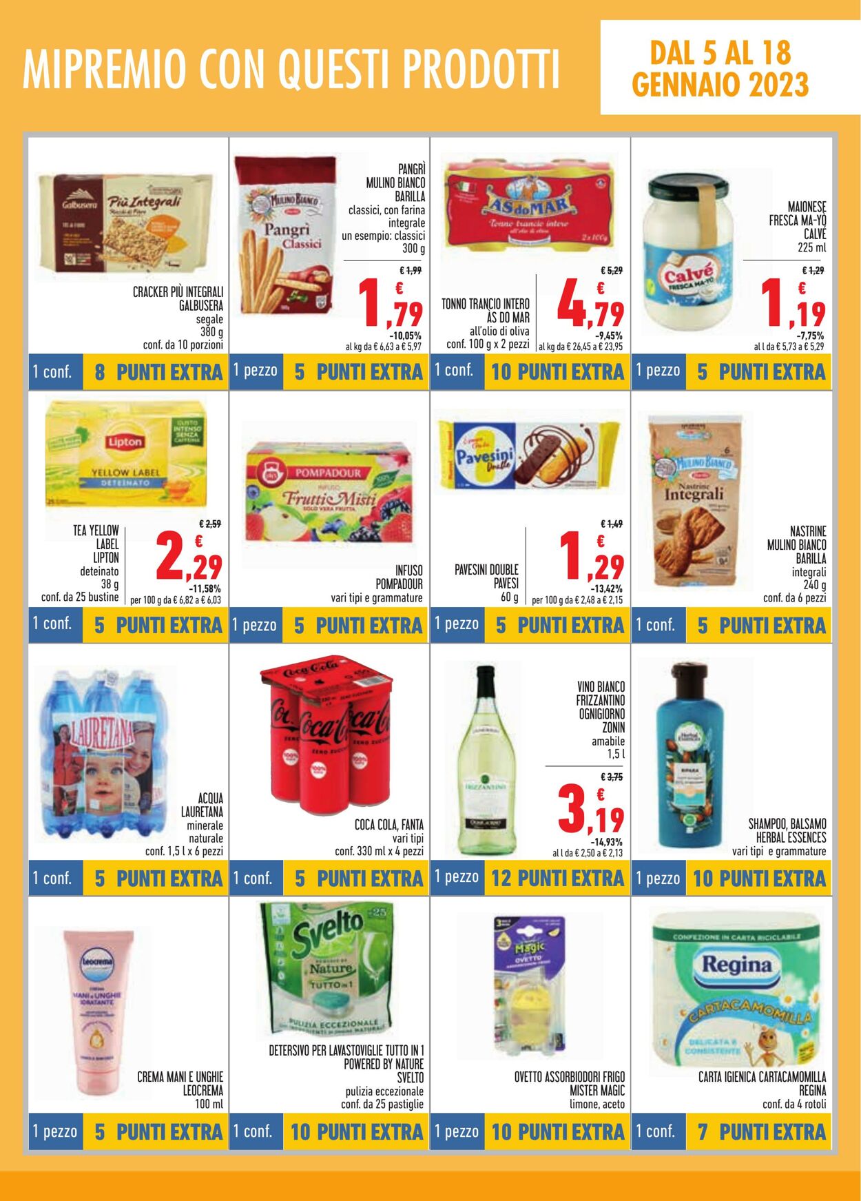 Volantino Conad 05.01.2023 - 01.02.2023