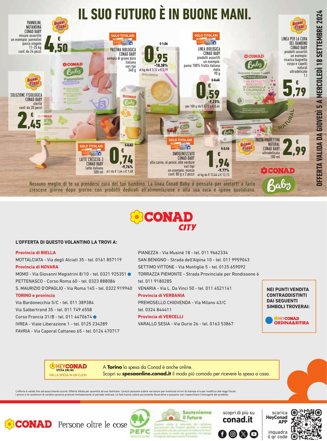 Volantino Conad 05.08.2024 - 18.09.2024