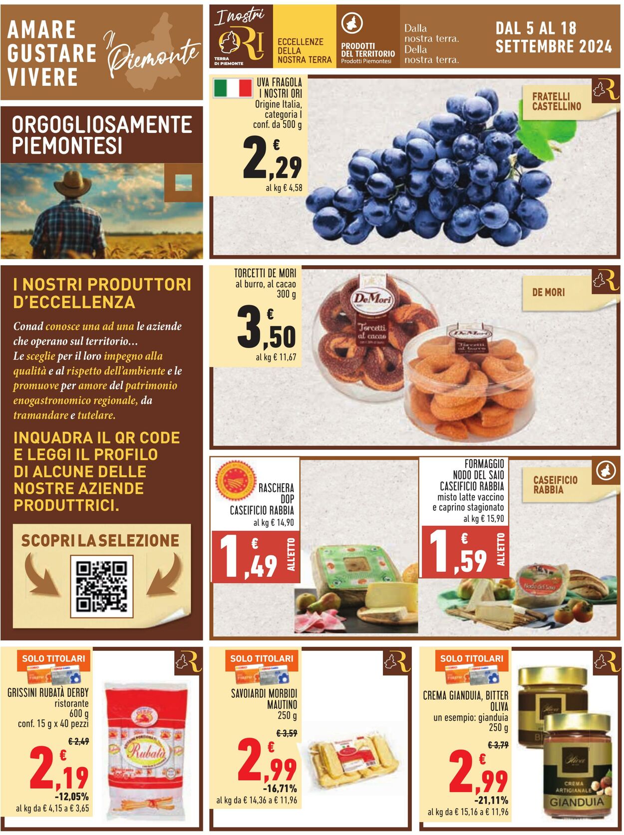 Volantino Conad 05.08.2024 - 18.09.2024