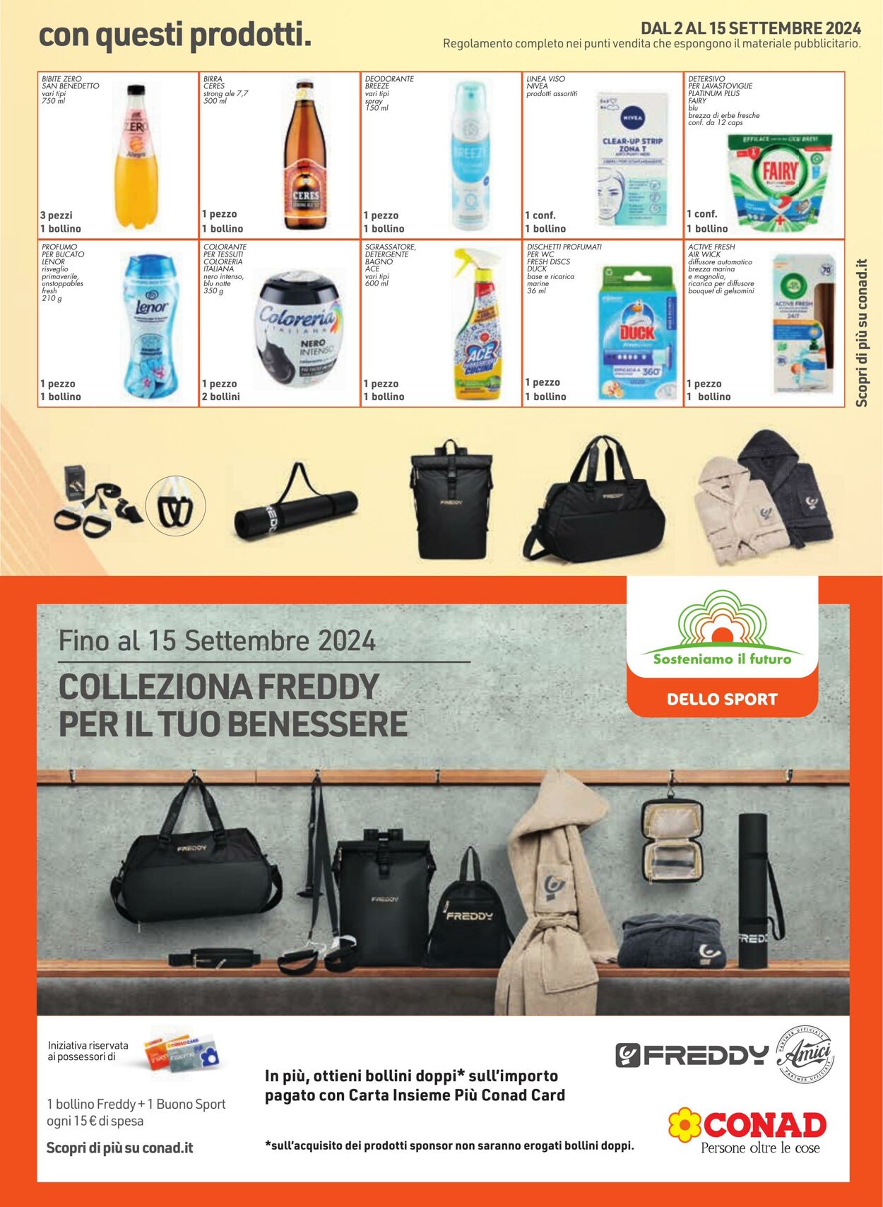 Volantino Conad 05.08.2024 - 18.09.2024