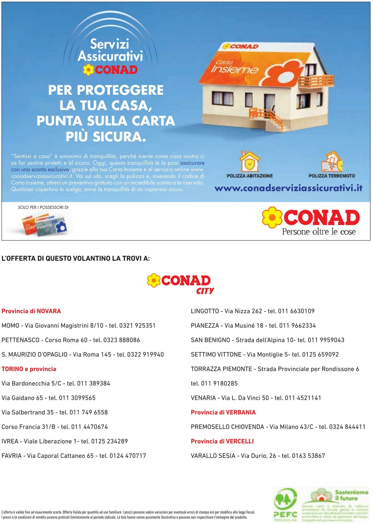 Volantino Conad 25.01.2024 - 21.02.2024