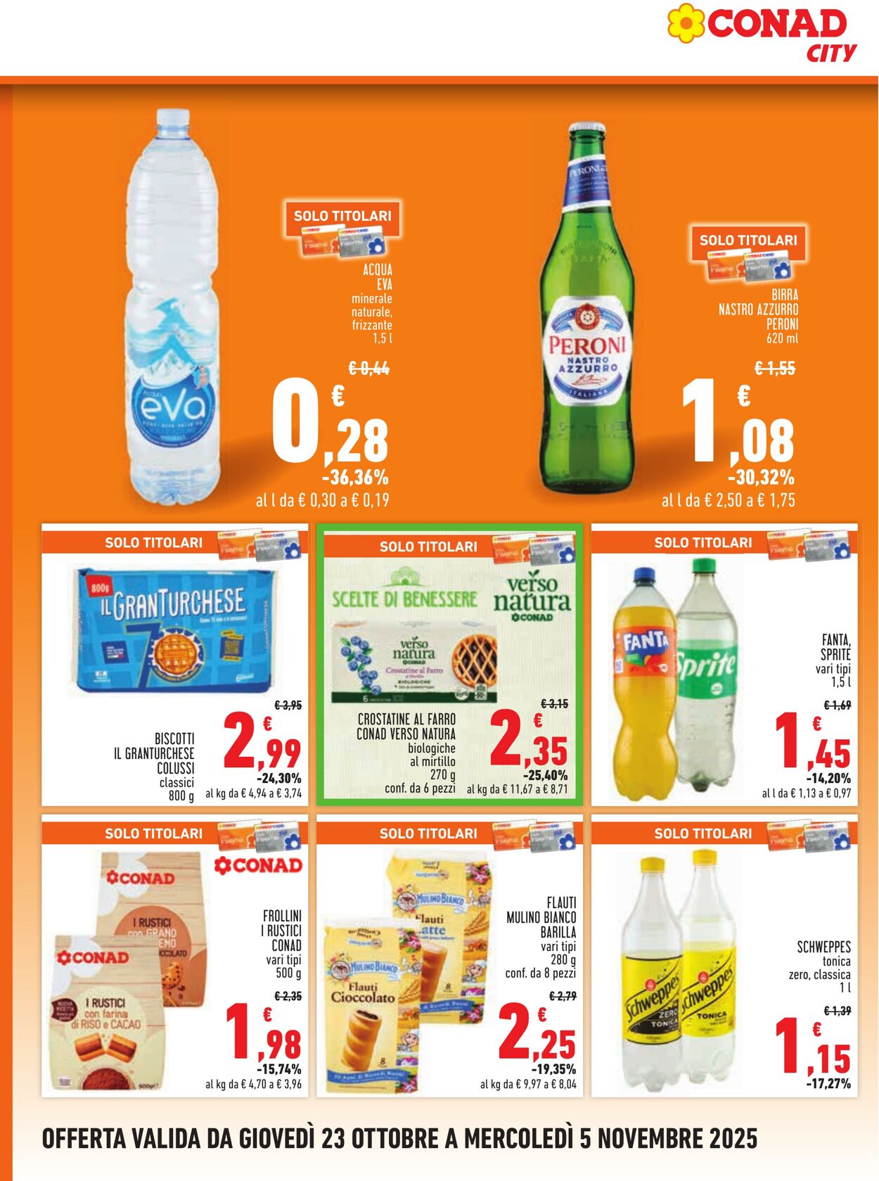 Volantino Conad 25.10.2025 - 25.10.2025