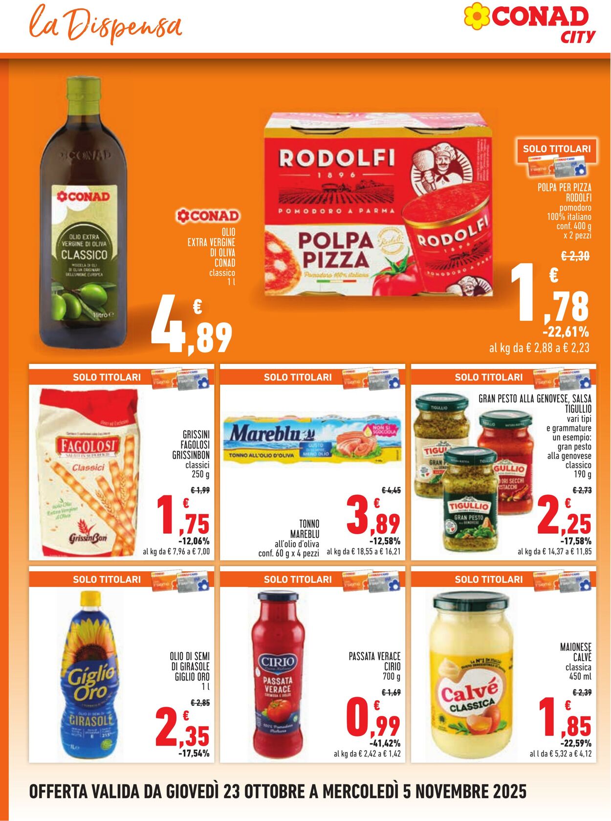 Volantino Conad 25.10.2025 - 25.10.2025
