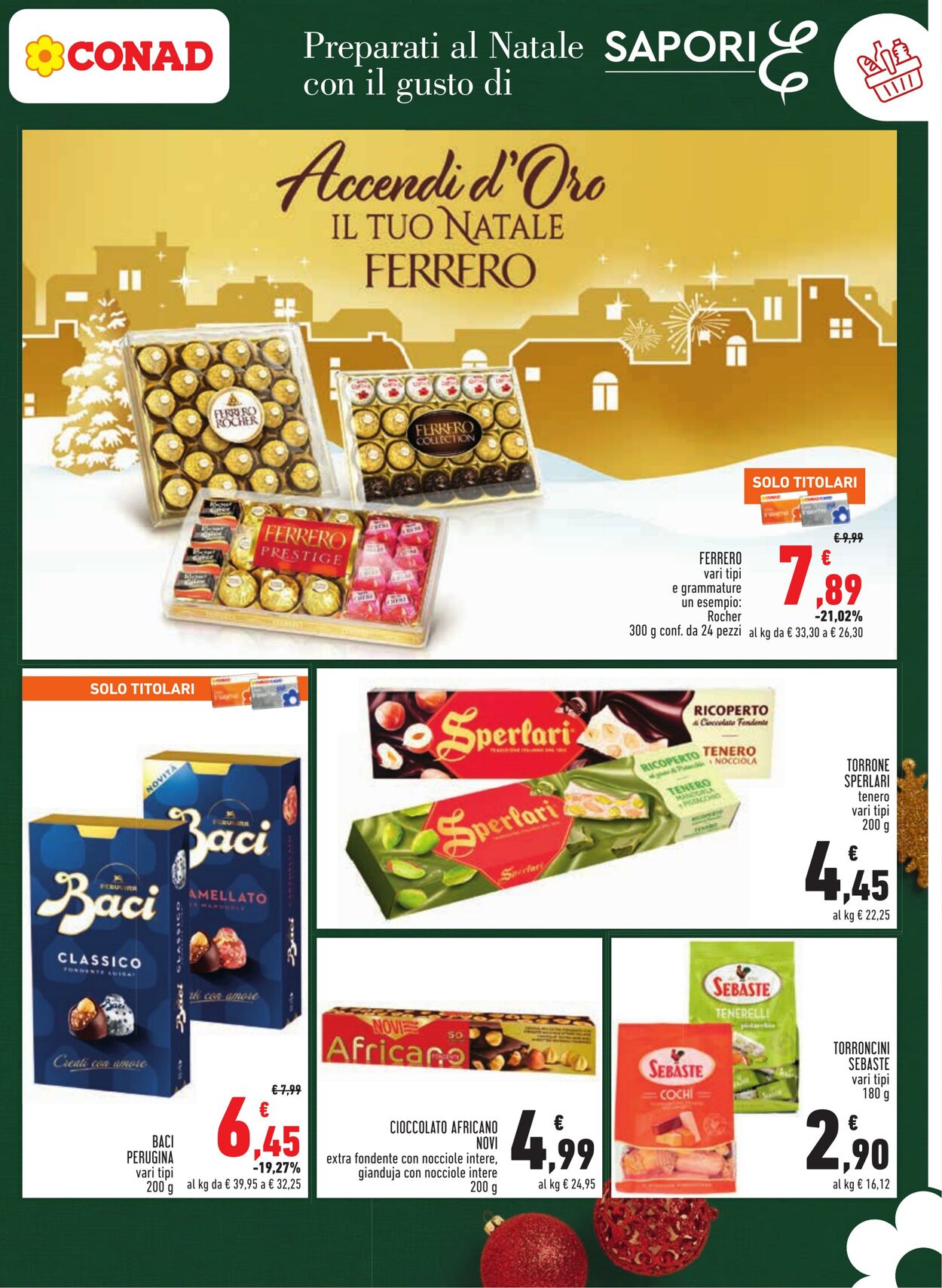 Volantino Conad 28.11.2024 - 11.12.2024