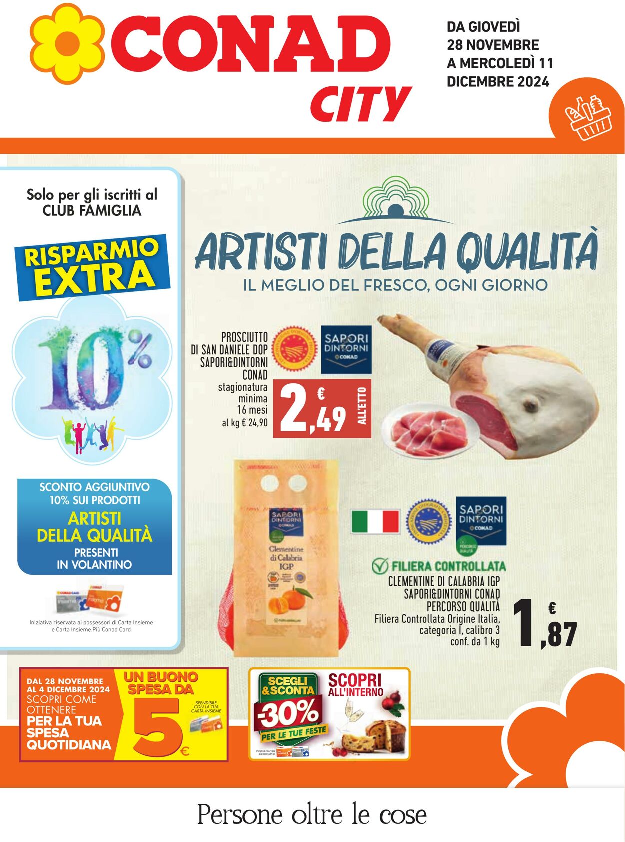 Volantino Conad 28.11.2024 - 11.12.2024