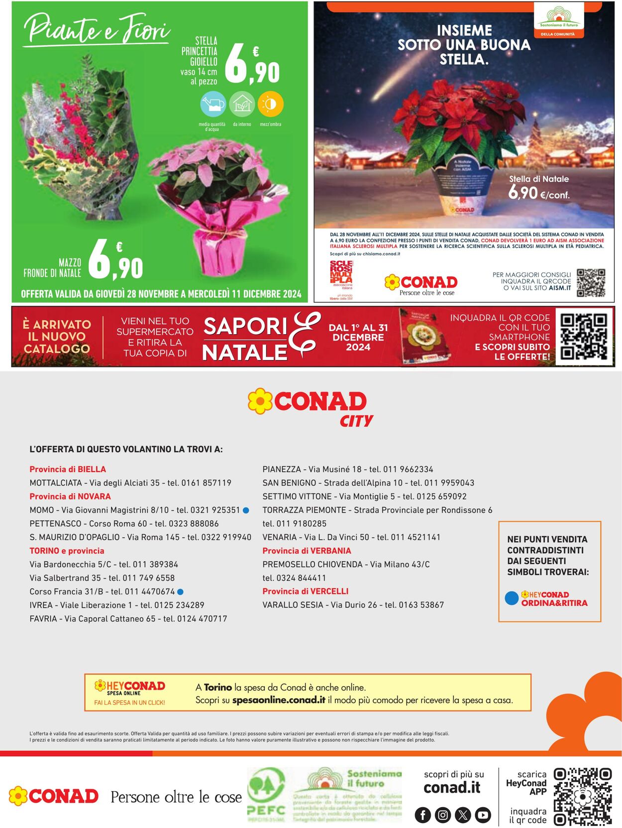 Volantino Conad 28.11.2024 - 11.12.2024