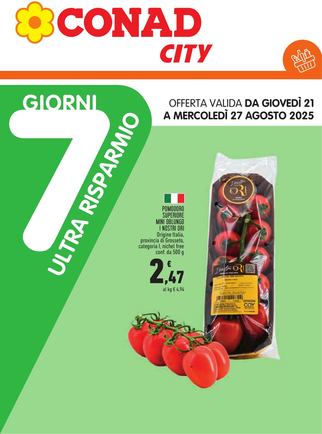 Volantino Conad 11.08.2025 - 11.08.2025