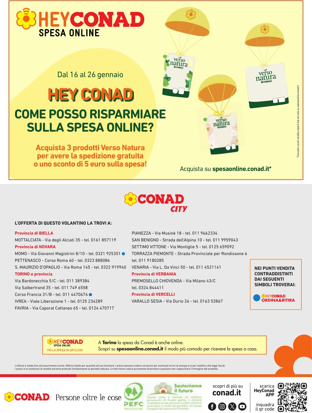 Volantino Conad 23.01.2025 - 29.01.2025