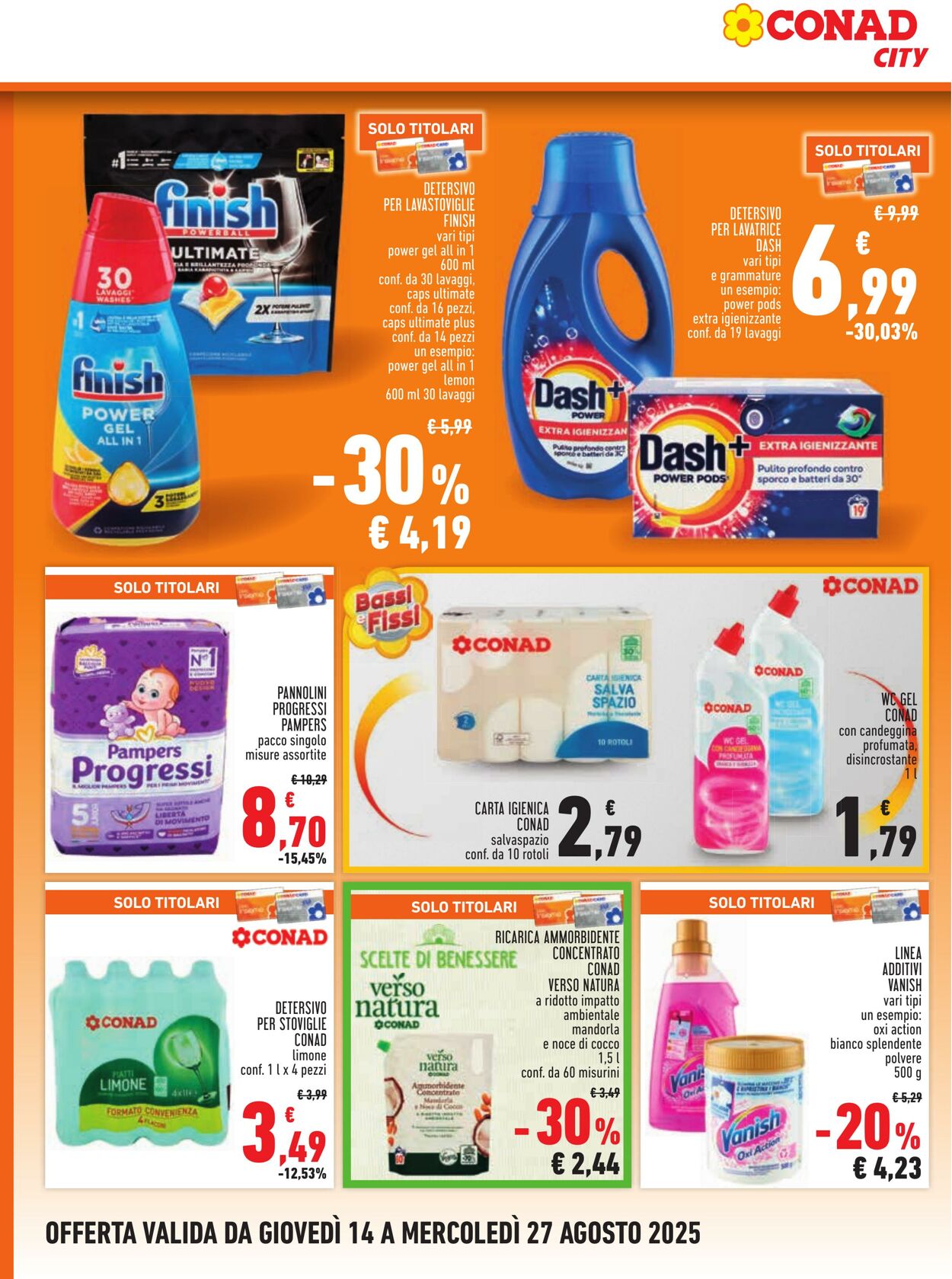 Volantino Conad 20.08.2025 - 20.08.2025