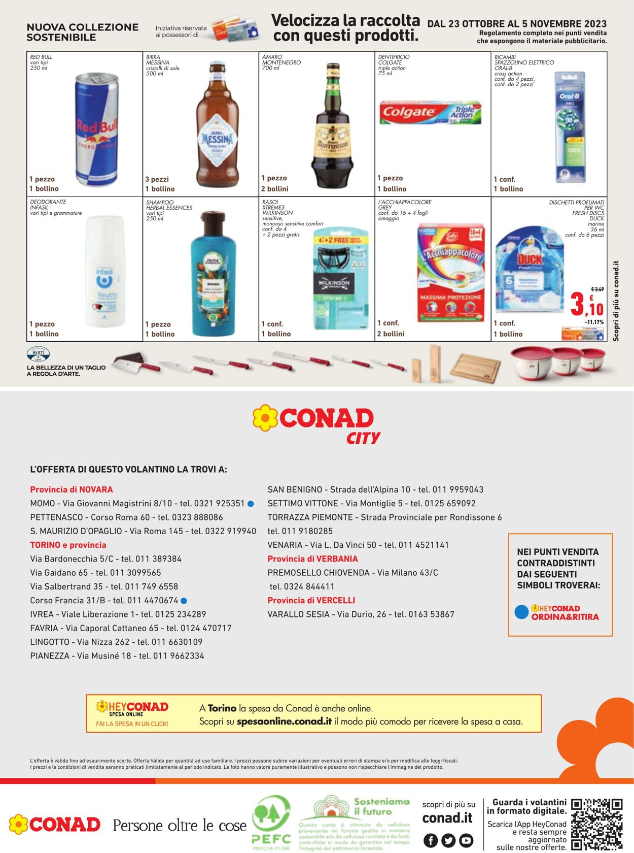 Volantino Conad 26.10.2023 - 08.11.2023