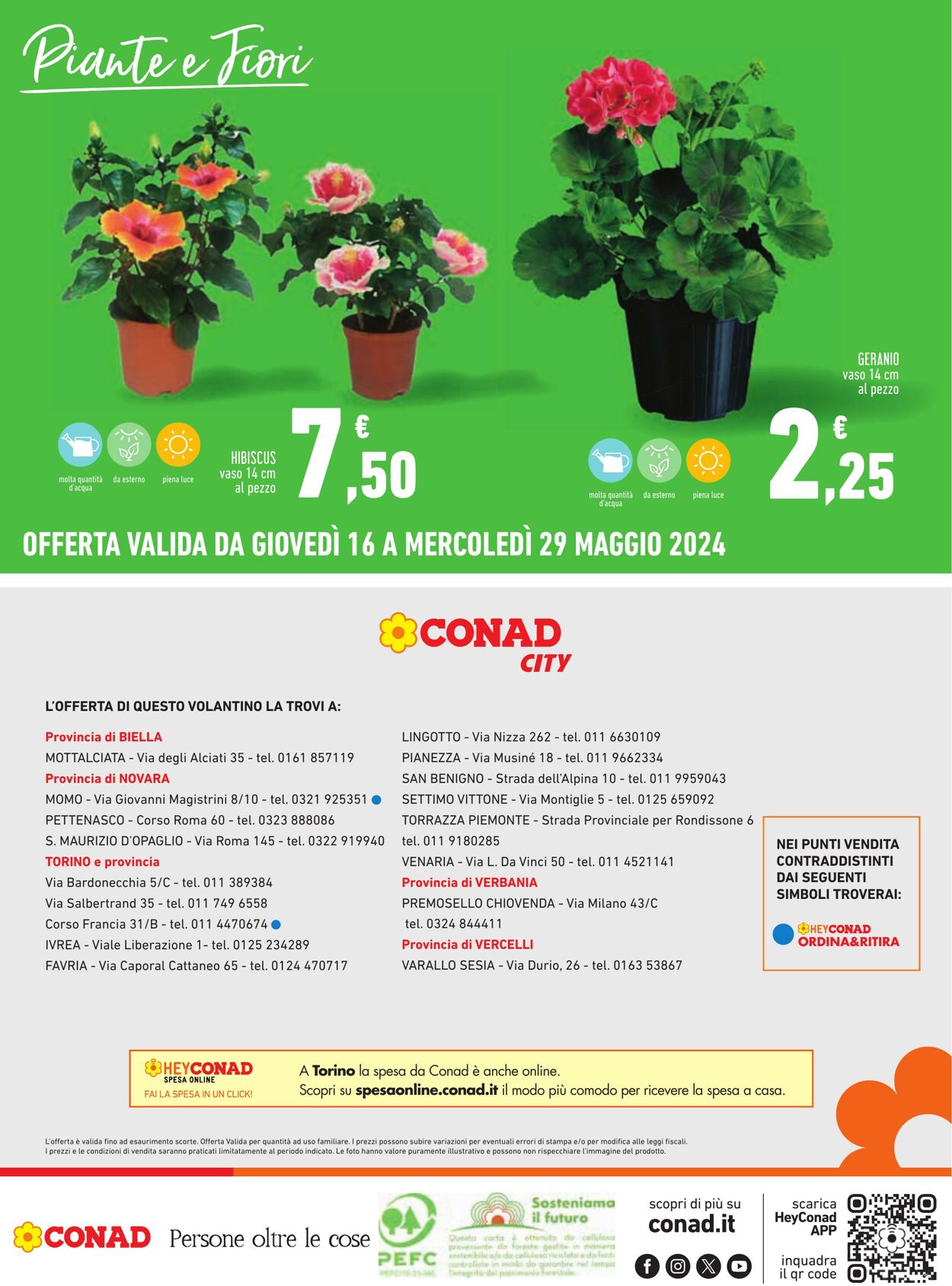 Volantino Conad 16.05.2024 - 29.05.2024