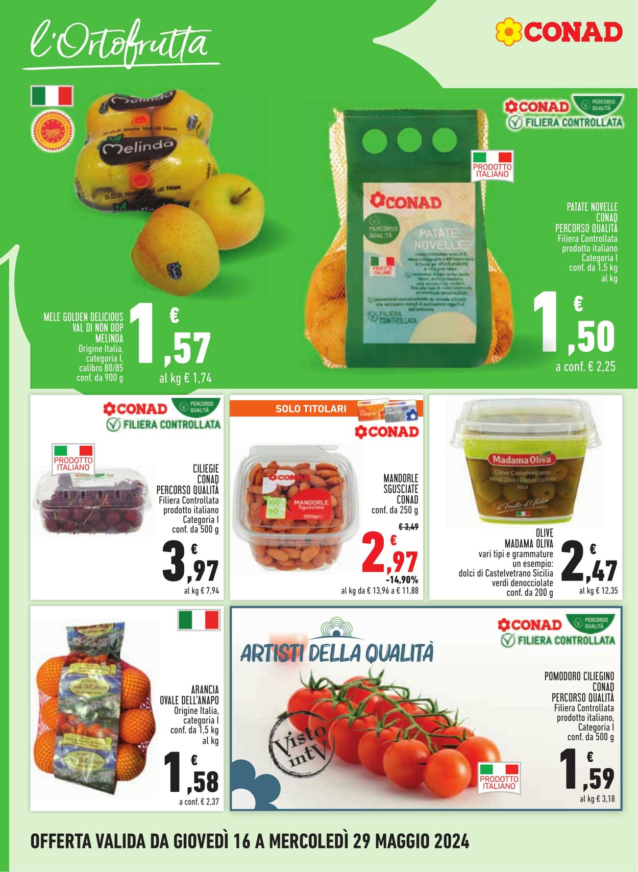 Volantino Conad 16.05.2024 - 29.05.2024