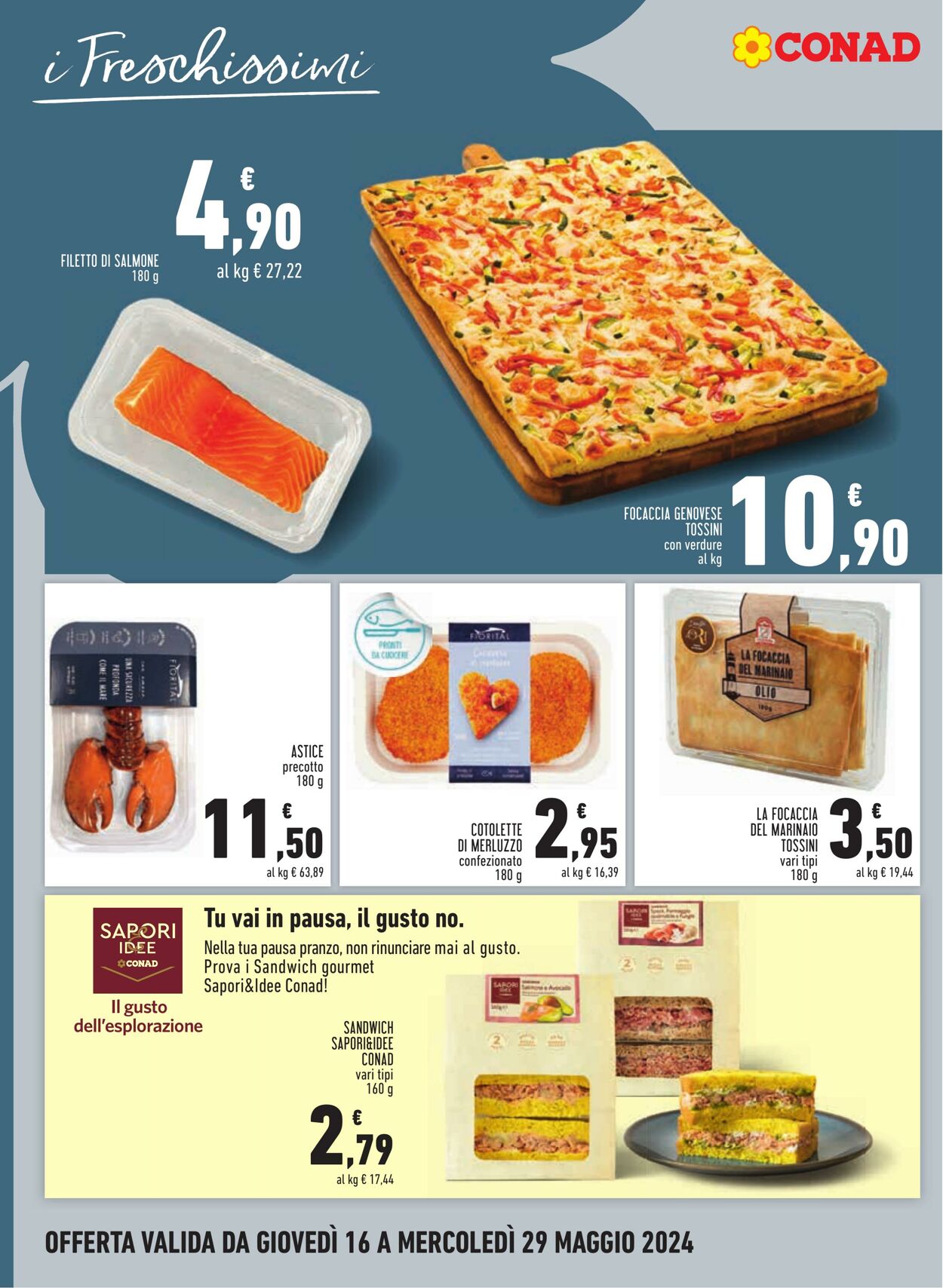 Volantino Conad 16.05.2024 - 29.05.2024