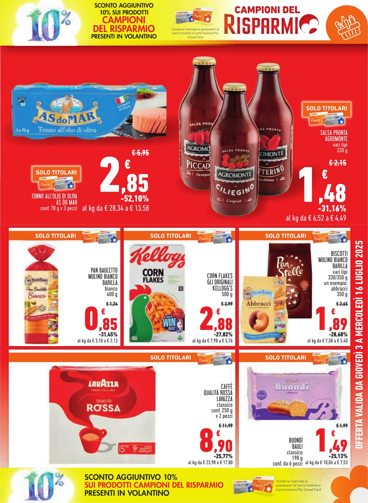 Volantino Conad 01.07.2025 - 01.07.2025