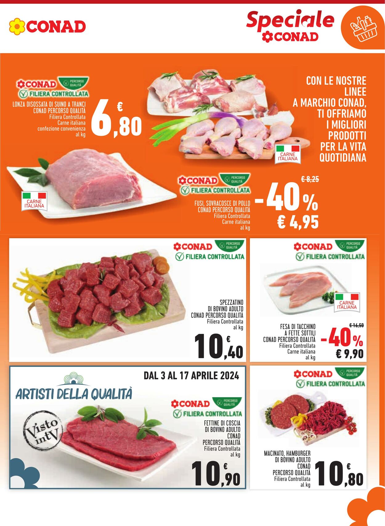 Volantino Conad 03.04.2024 - 17.04.2024