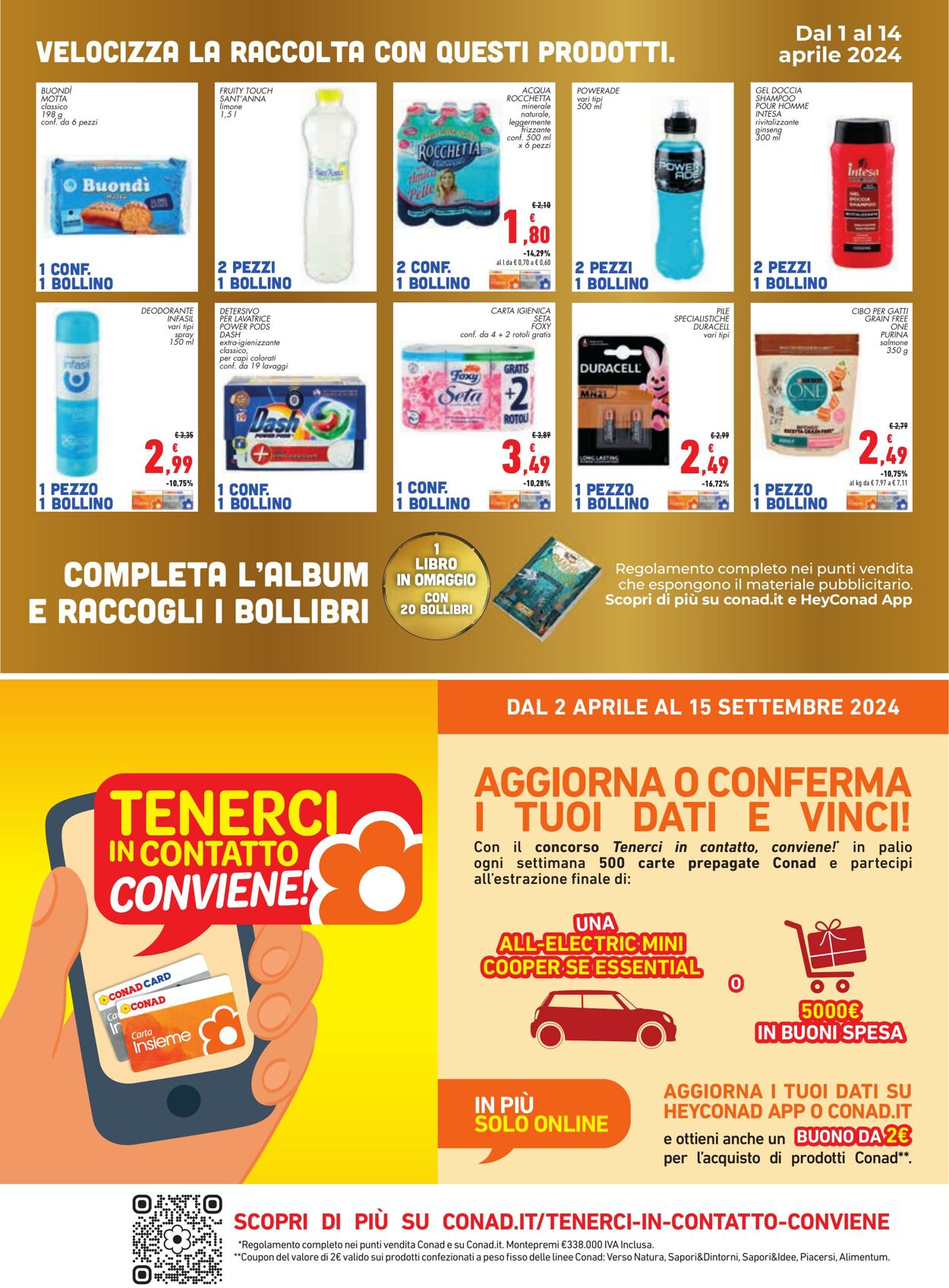 Volantino Conad 03.04.2024 - 17.04.2024