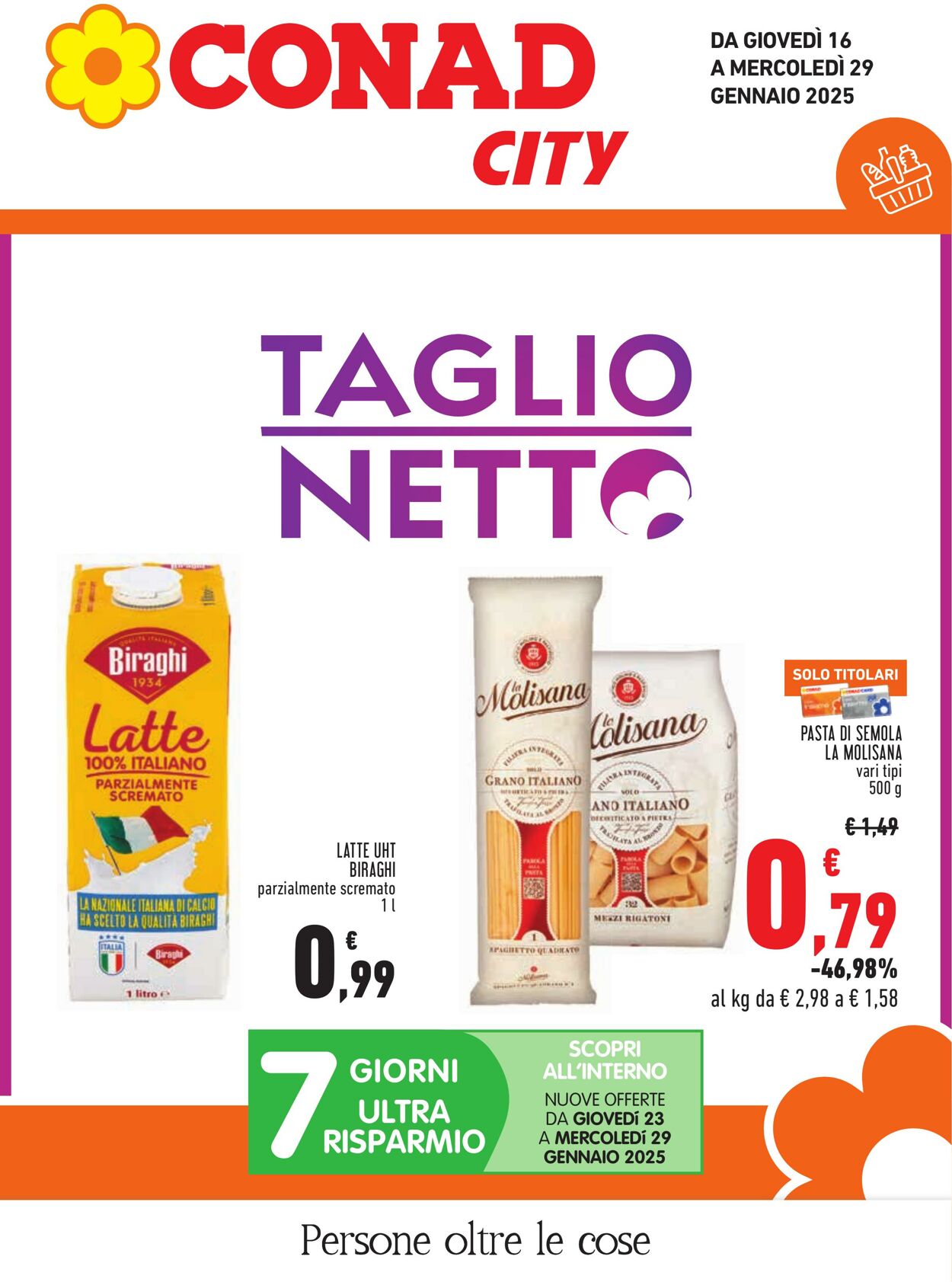 Volantino Conad 16.01.2025 - 29.01.2025