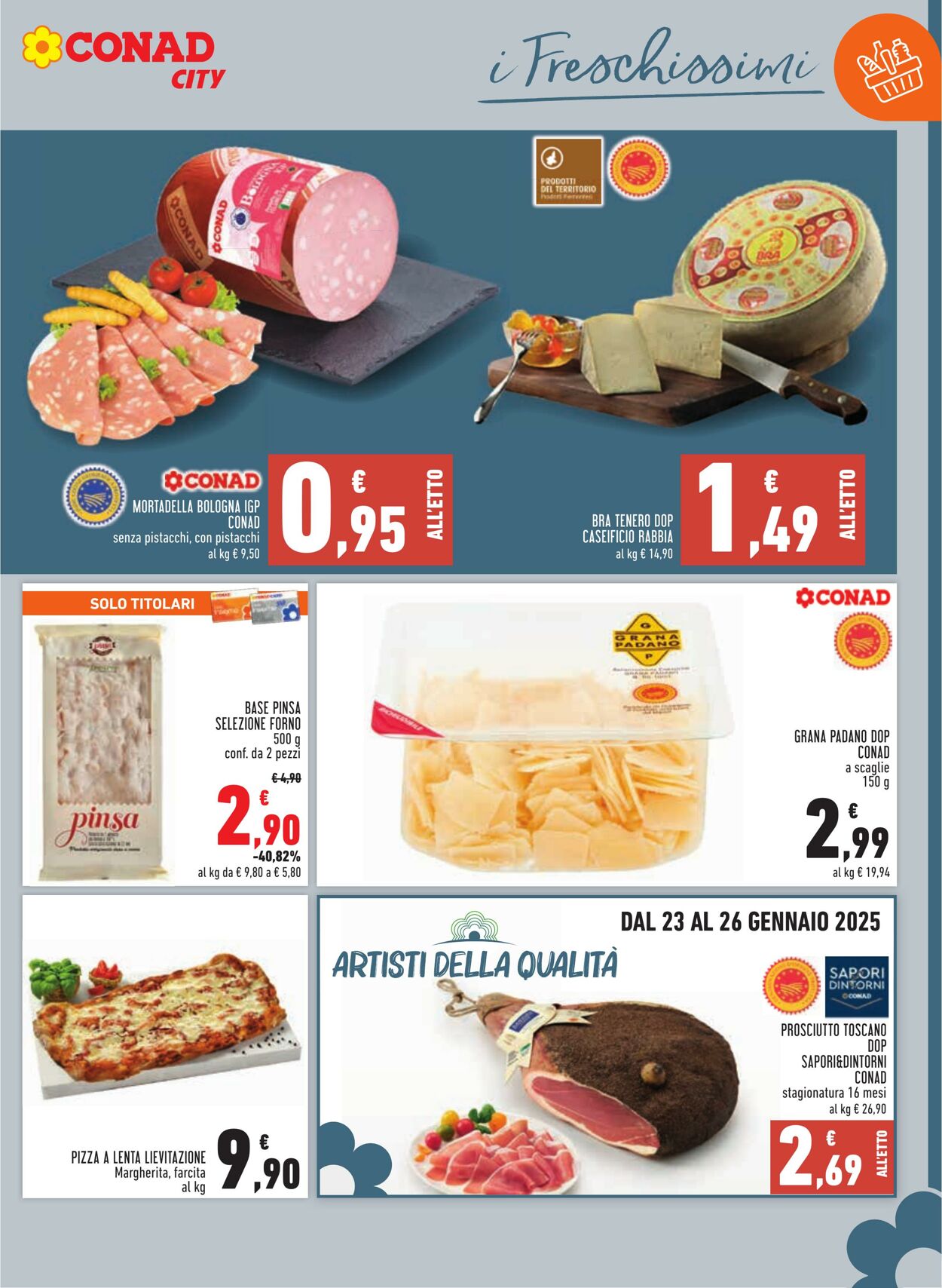 Volantino Conad 16.01.2025 - 29.01.2025