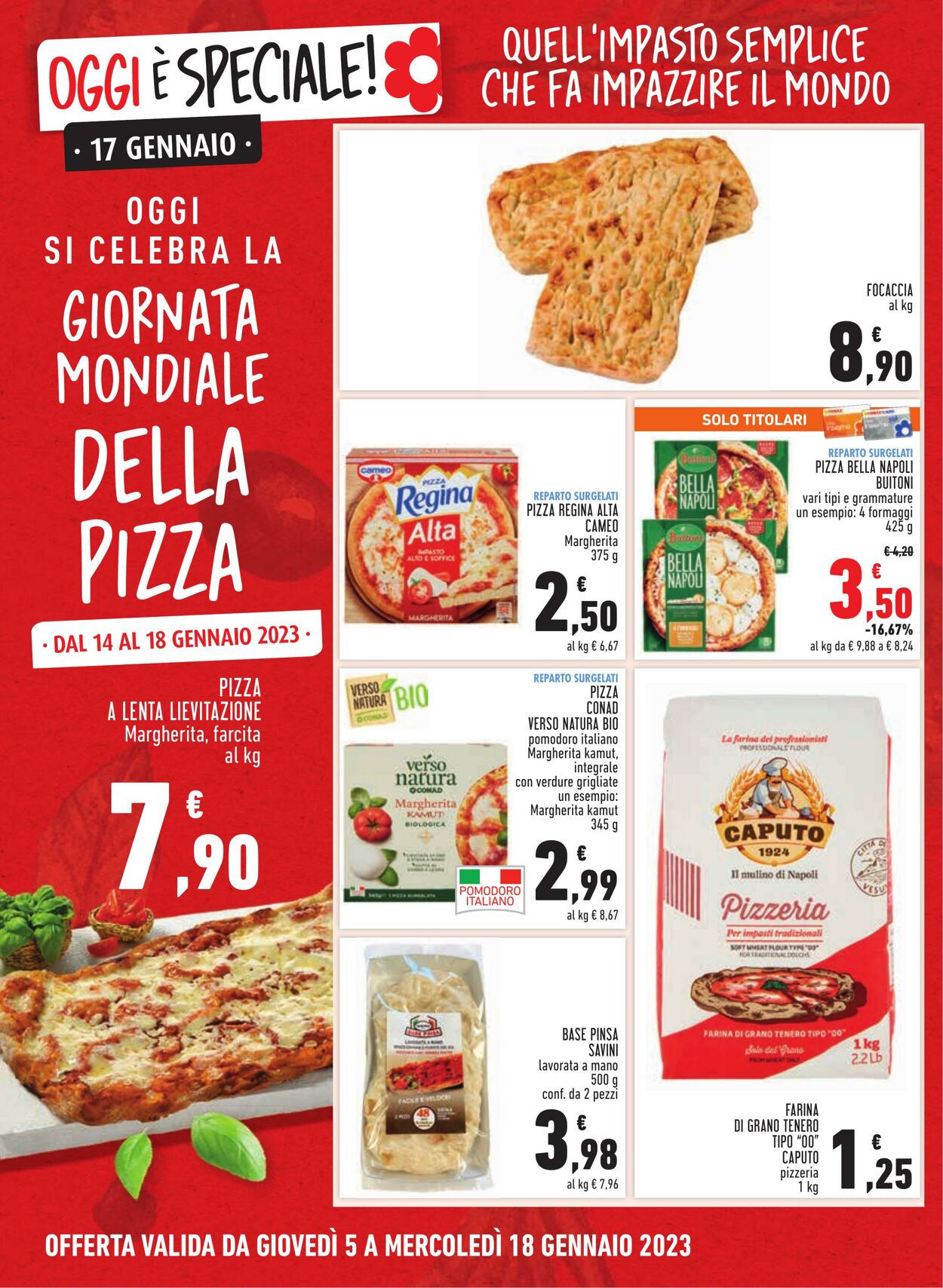 Volantino Conad 05.01.2023 - 18.01.2023