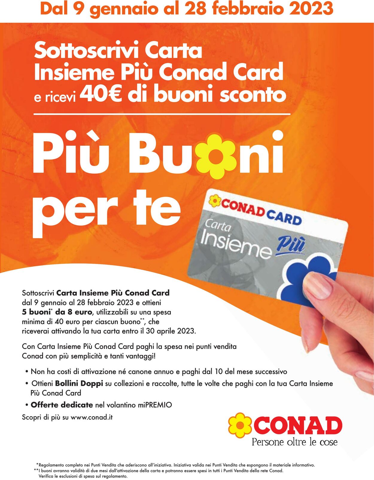 Volantino Conad 05.01.2023 - 18.01.2023