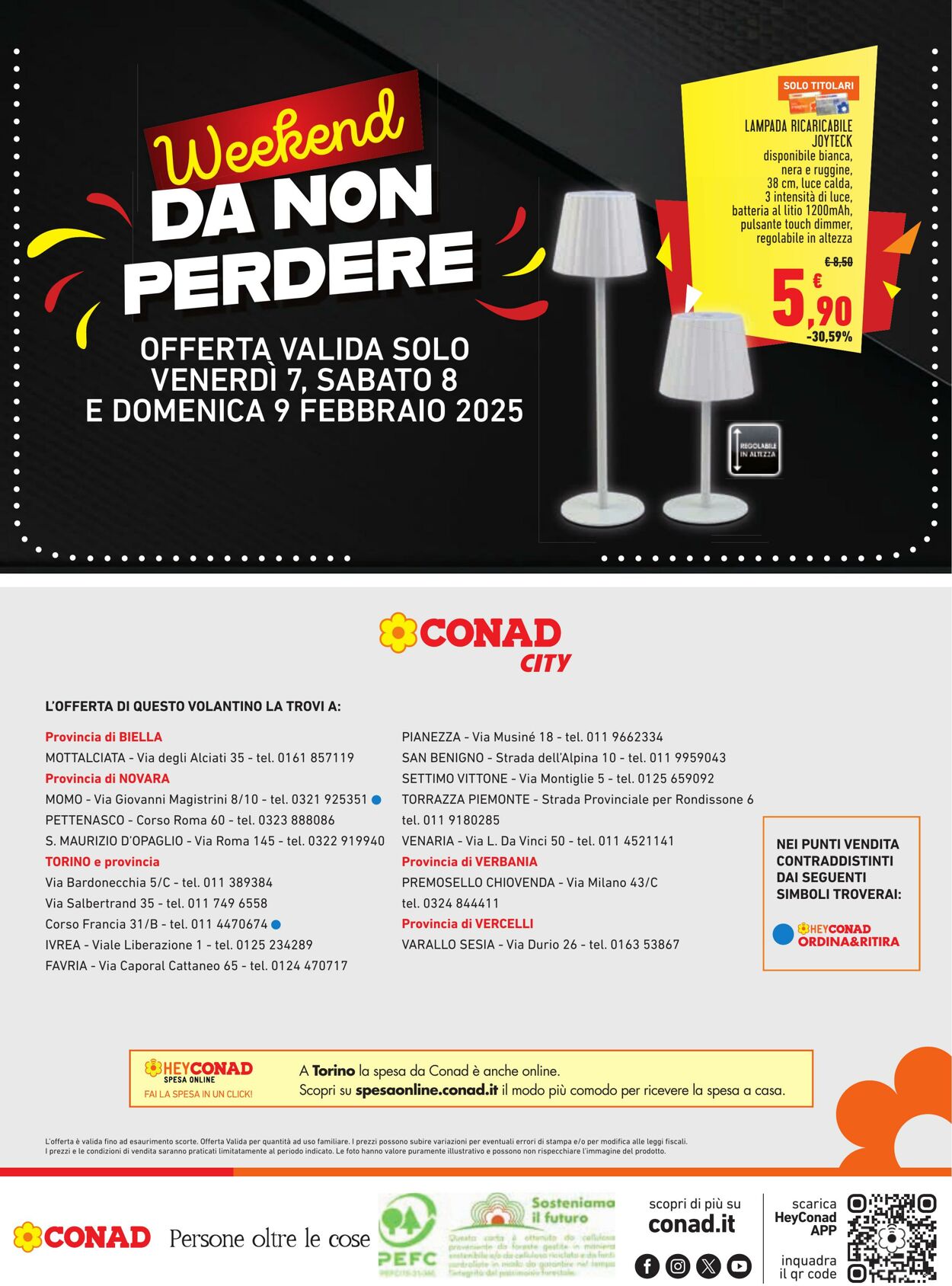 Volantino Conad 30.01.2025 - 12.02.2025