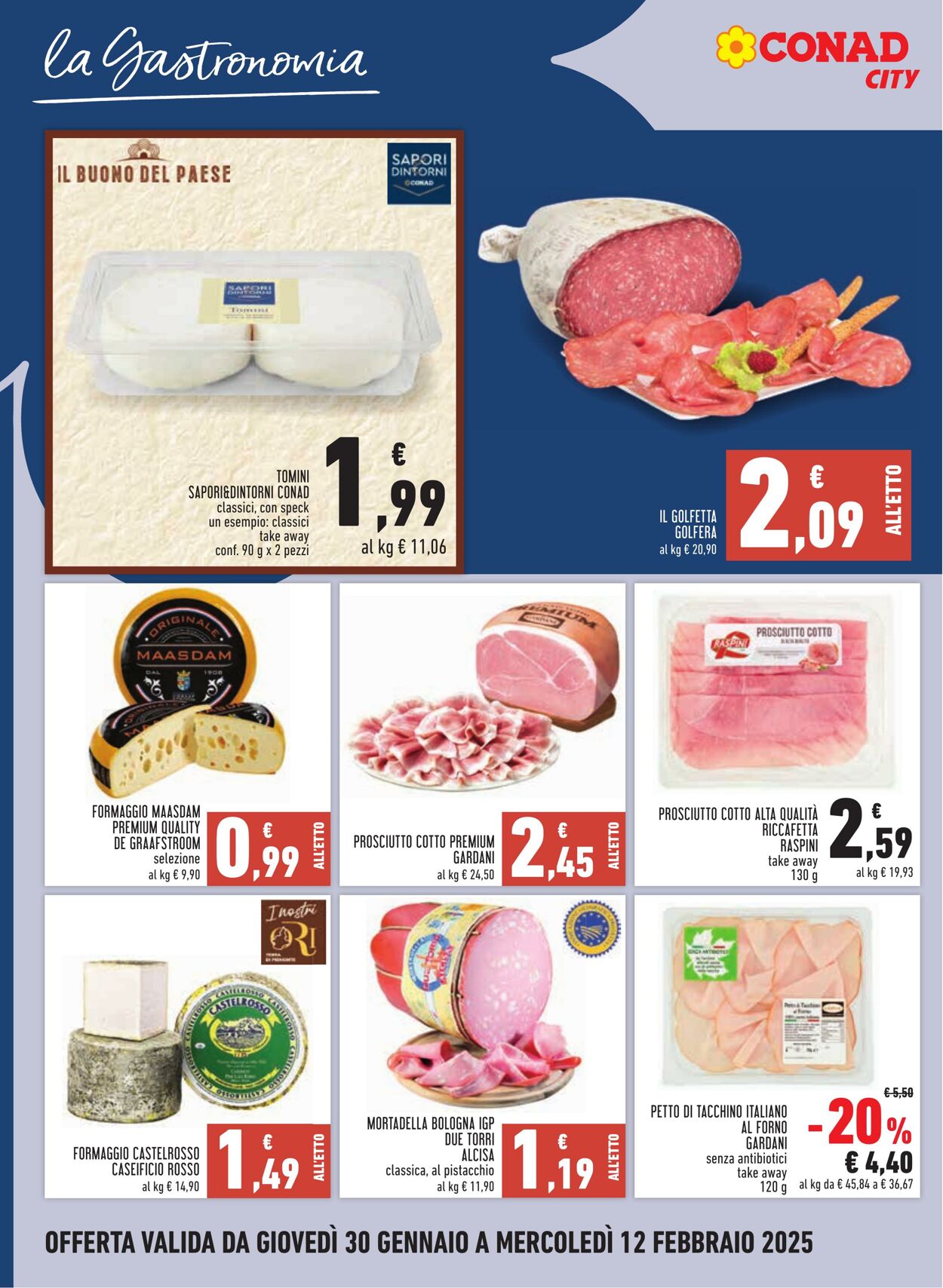 Volantino Conad 30.01.2025 - 12.02.2025