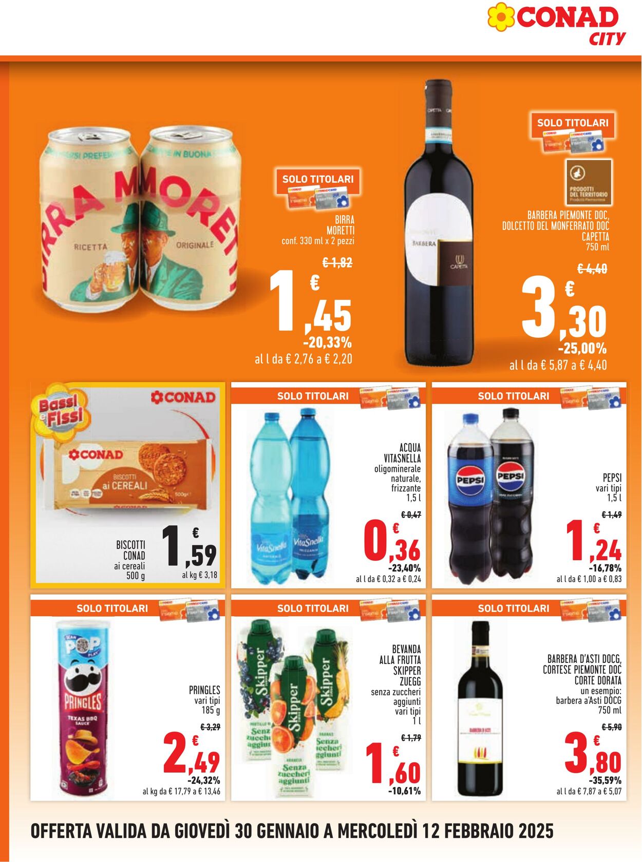 Volantino Conad 30.01.2025 - 12.02.2025