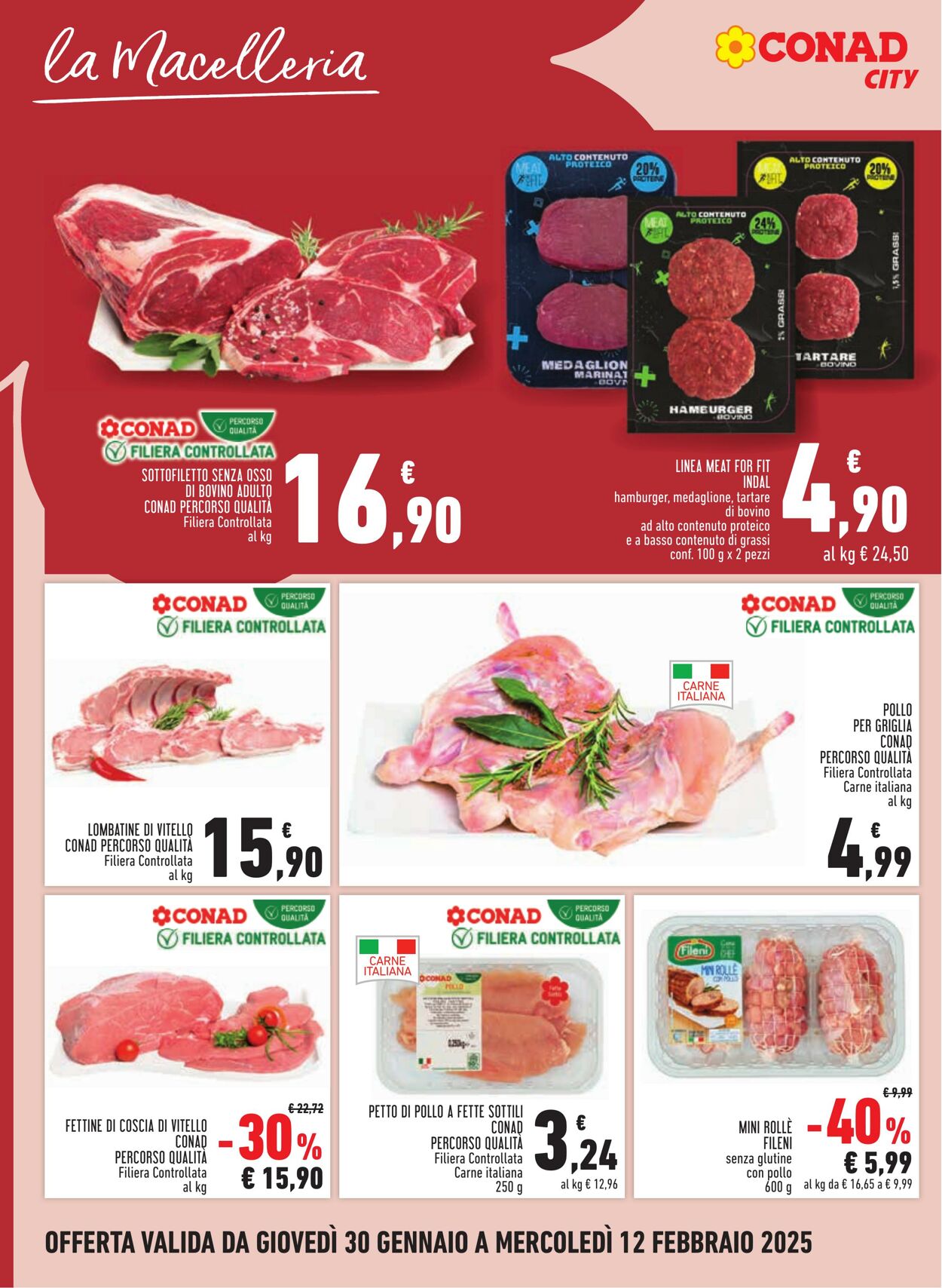 Volantino Conad 30.01.2025 - 12.02.2025