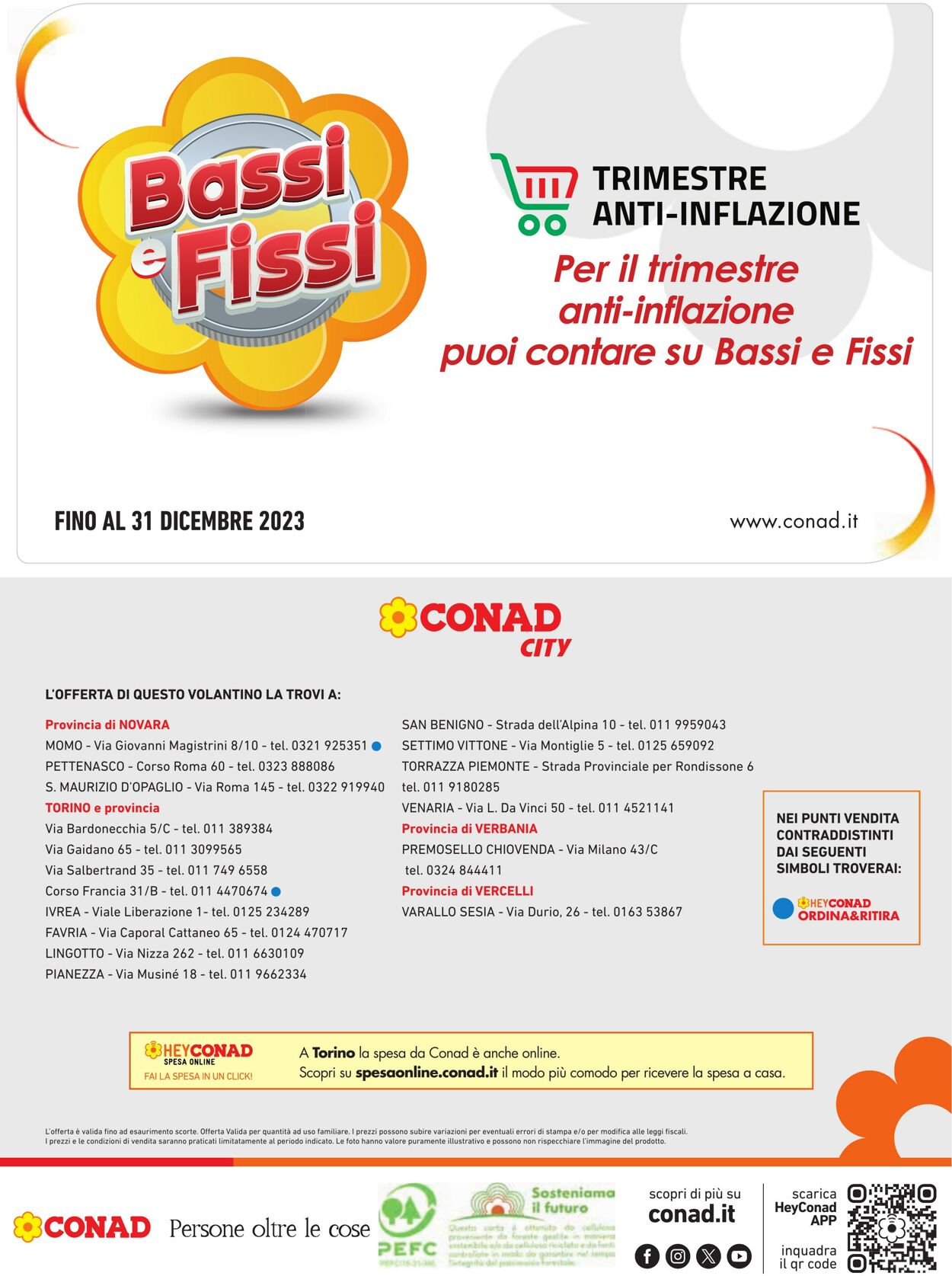 Volantino Conad 14.12.2023 - 26.12.2023