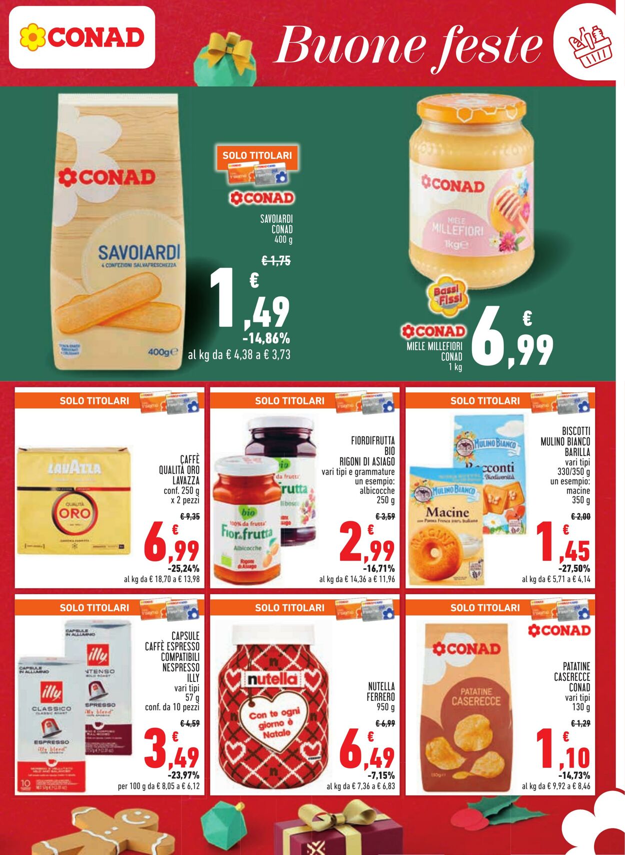 Volantino Conad 14.12.2023 - 26.12.2023