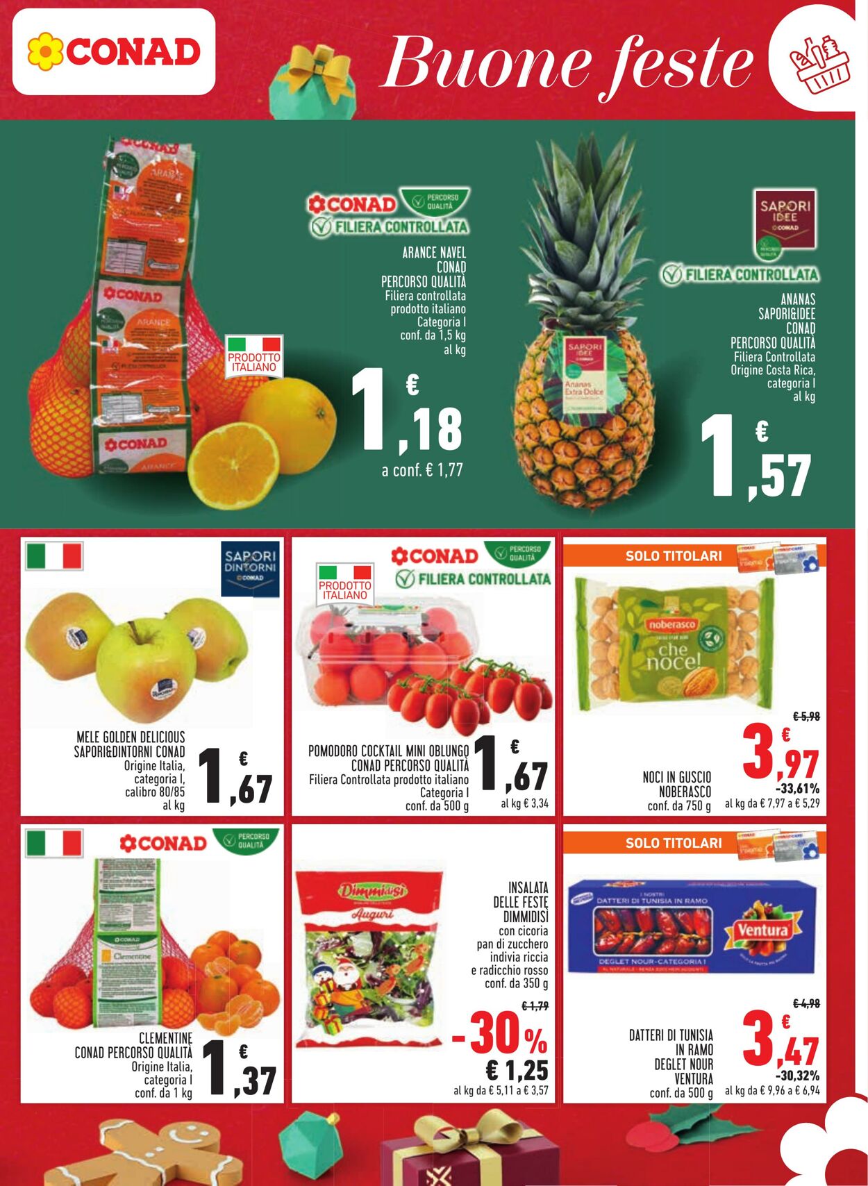 Volantino Conad 14.12.2023 - 26.12.2023